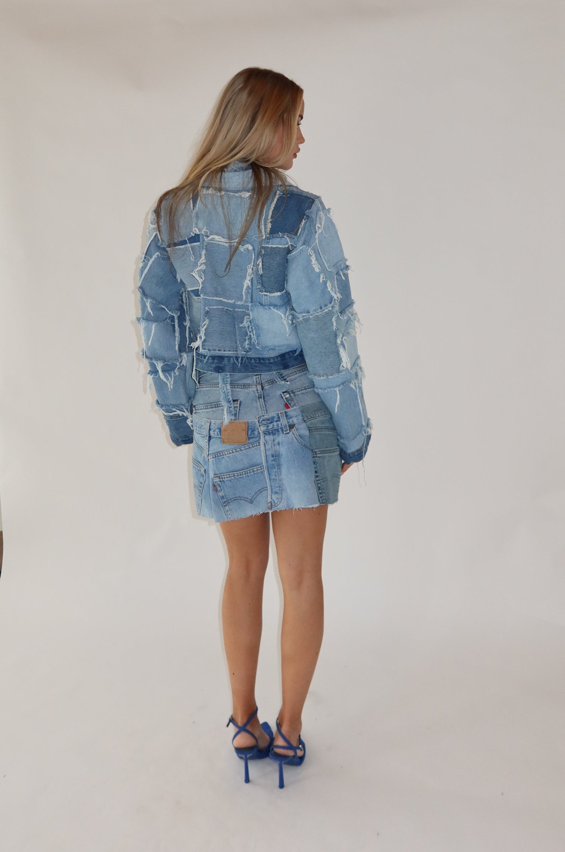 'PATCH' Levi's reworked denim jacket