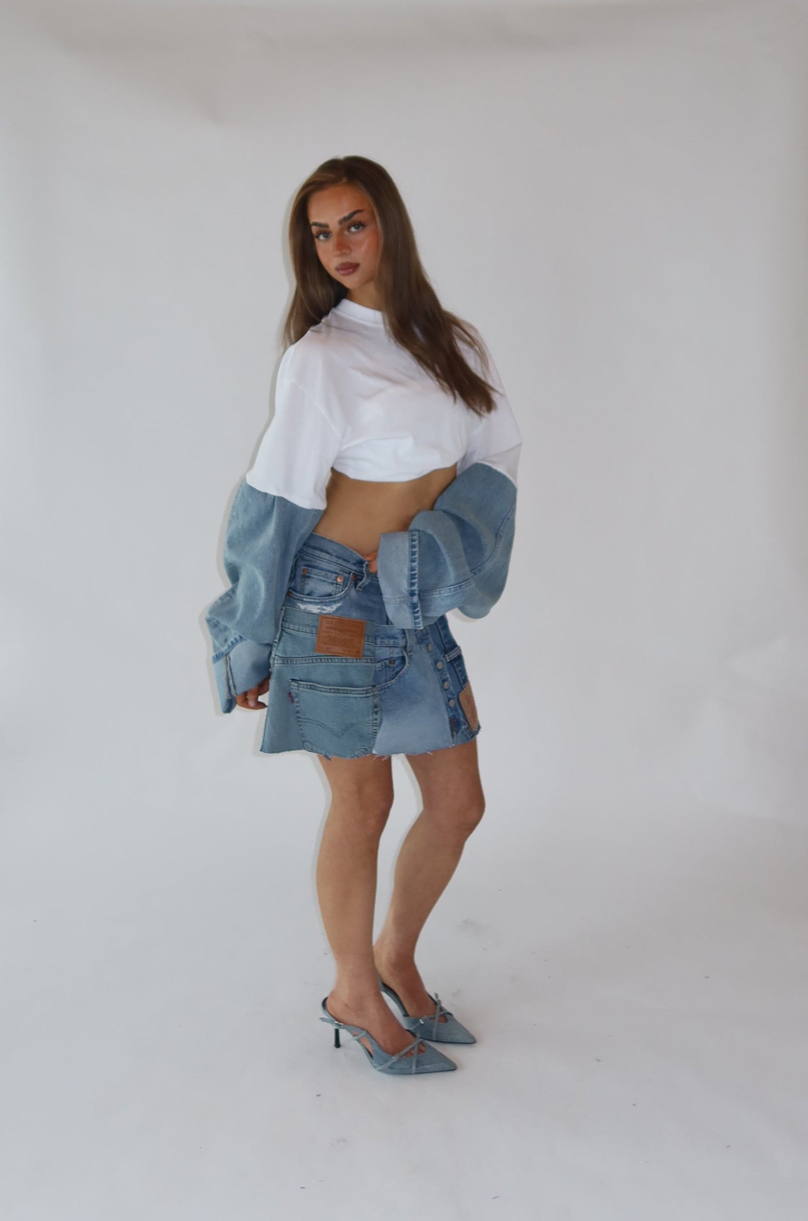'DOUBLE UP' Levi's reworked matching set