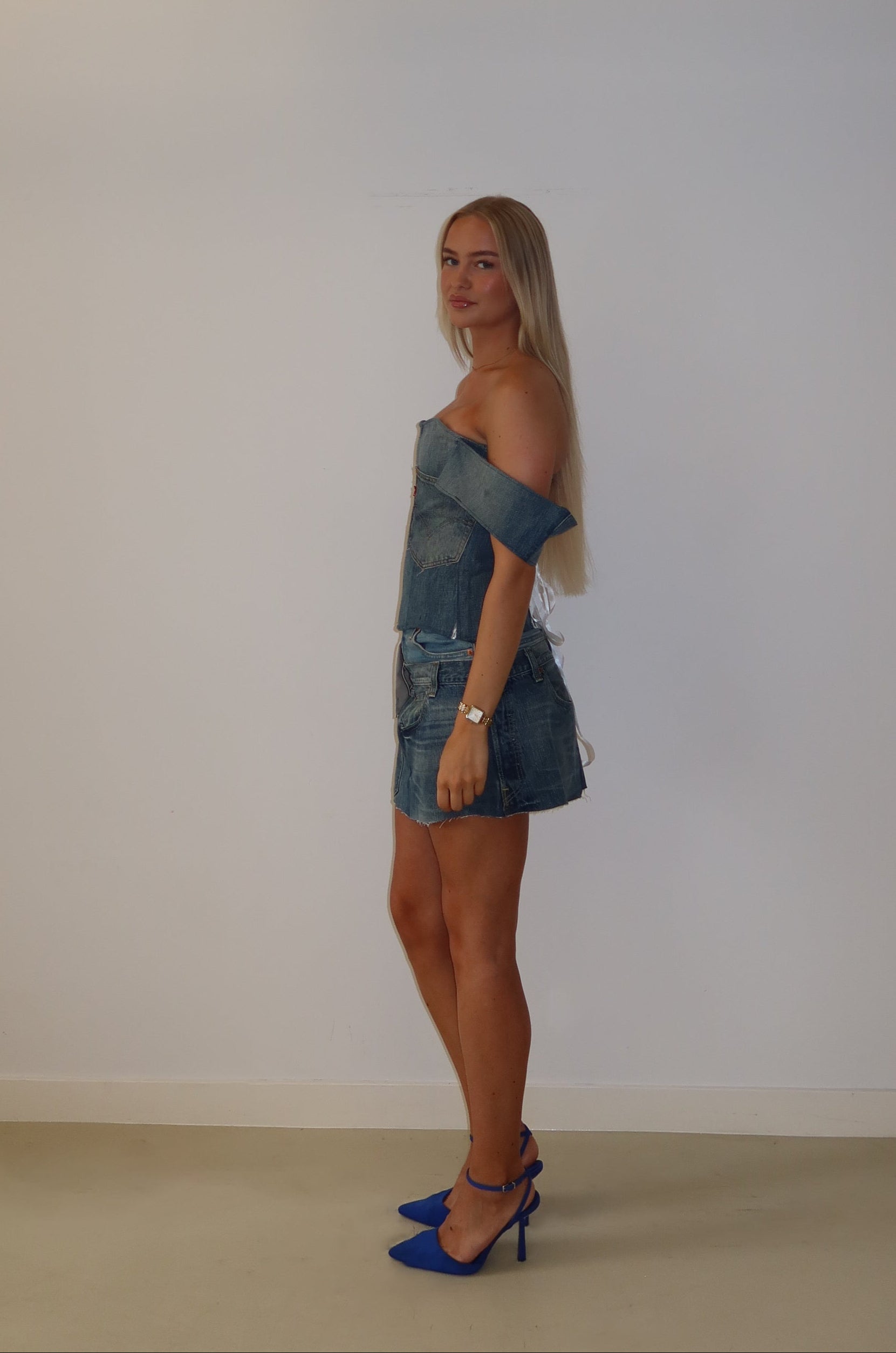 'CLASSY' Levi's reworked matching set