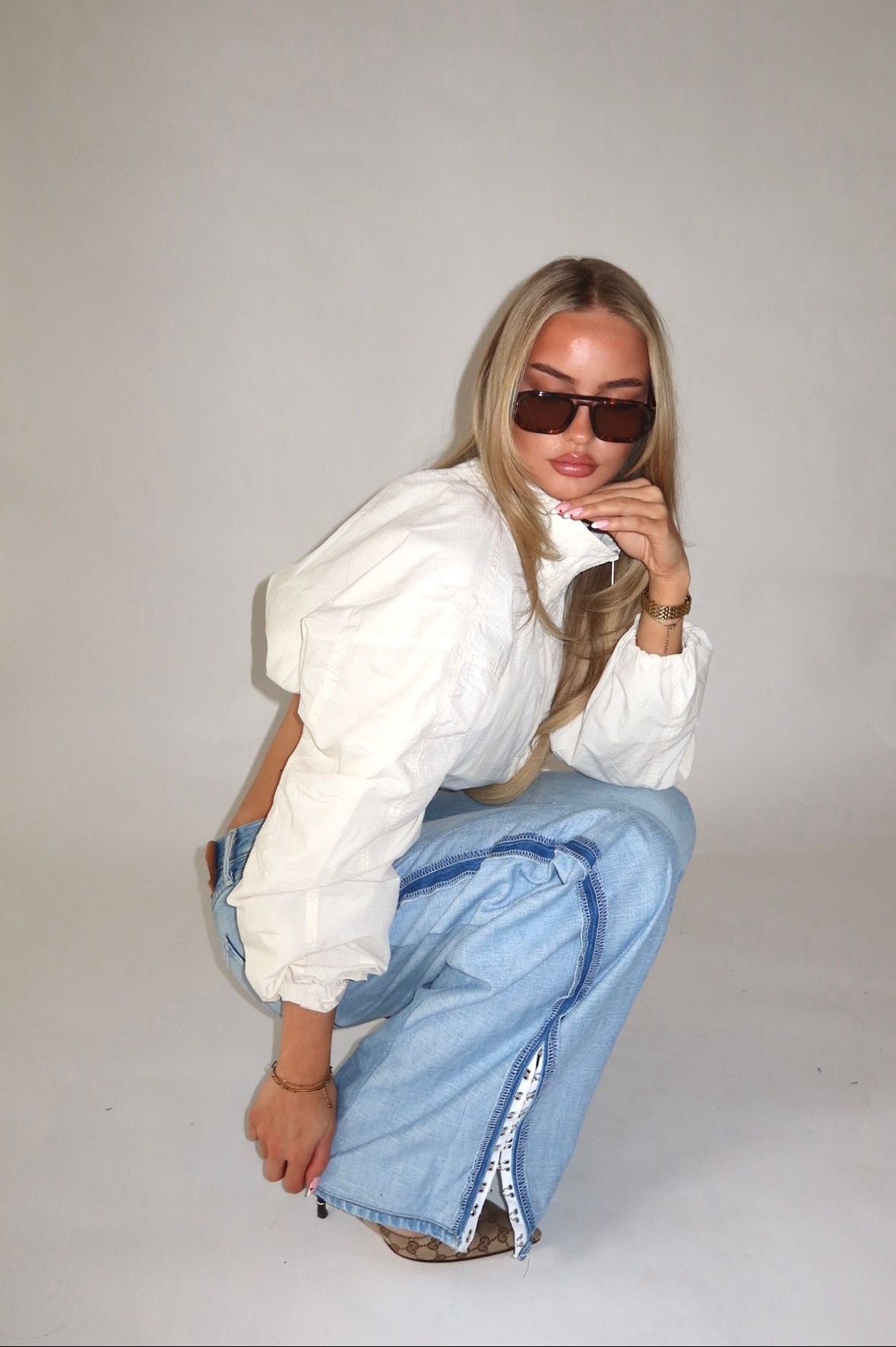 ‘TWO SIDES’ Levi’s reworked jeans