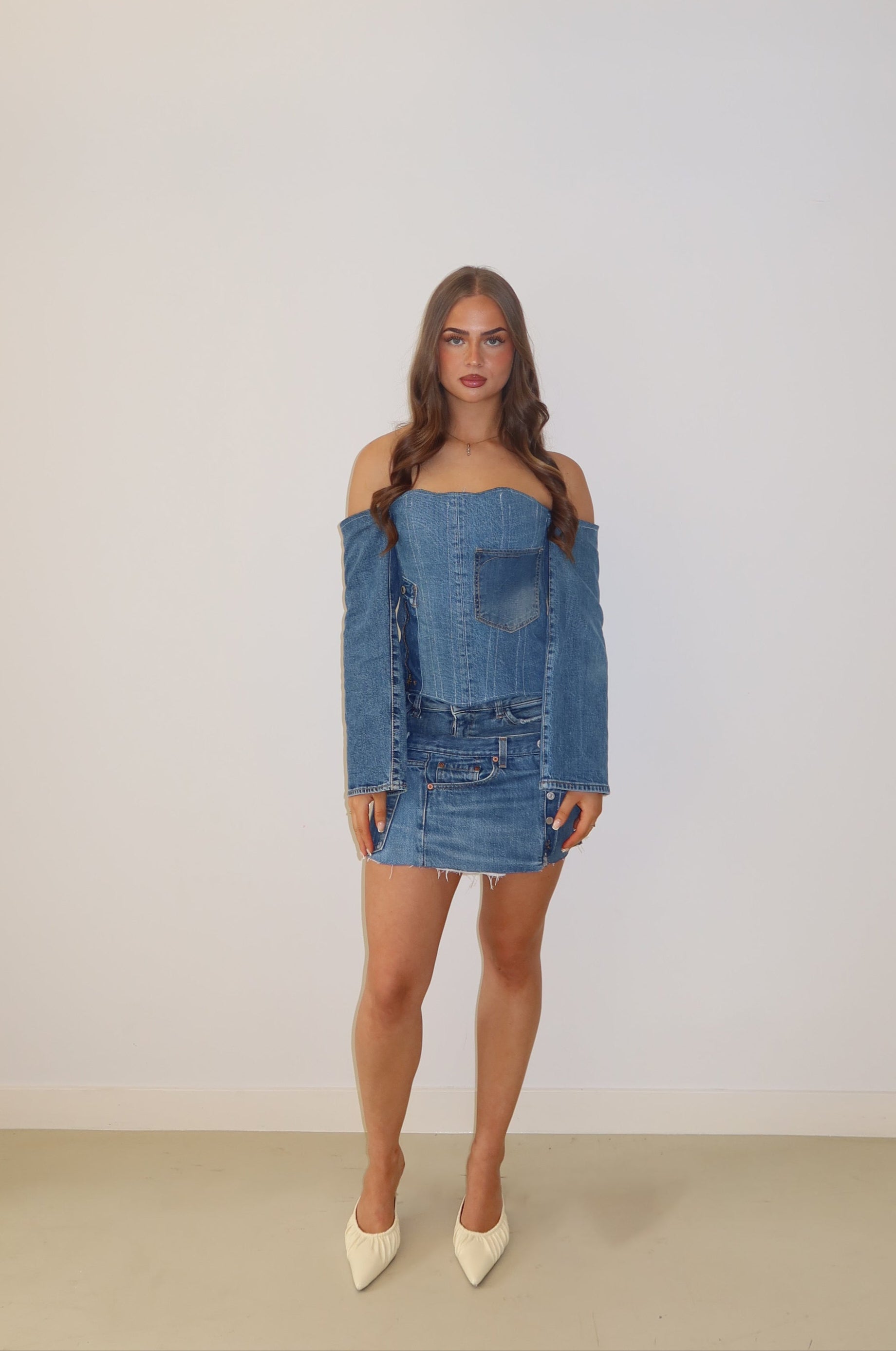 'CLASSY' Levi's reworked matching set