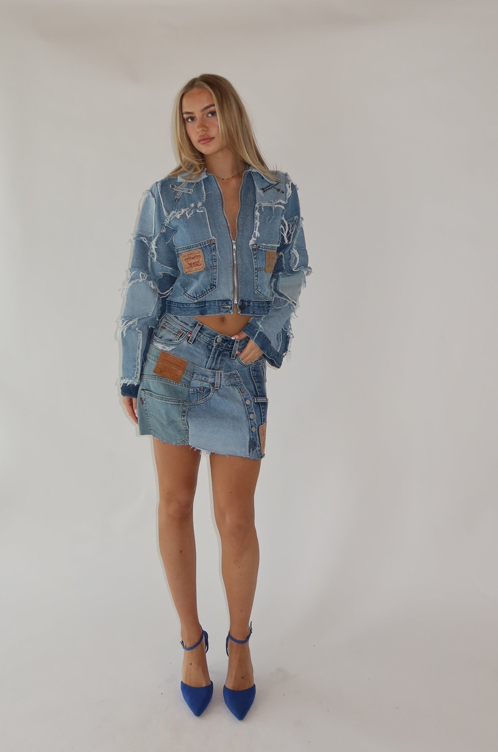 'PATCH' Levi's reworked denim jacket