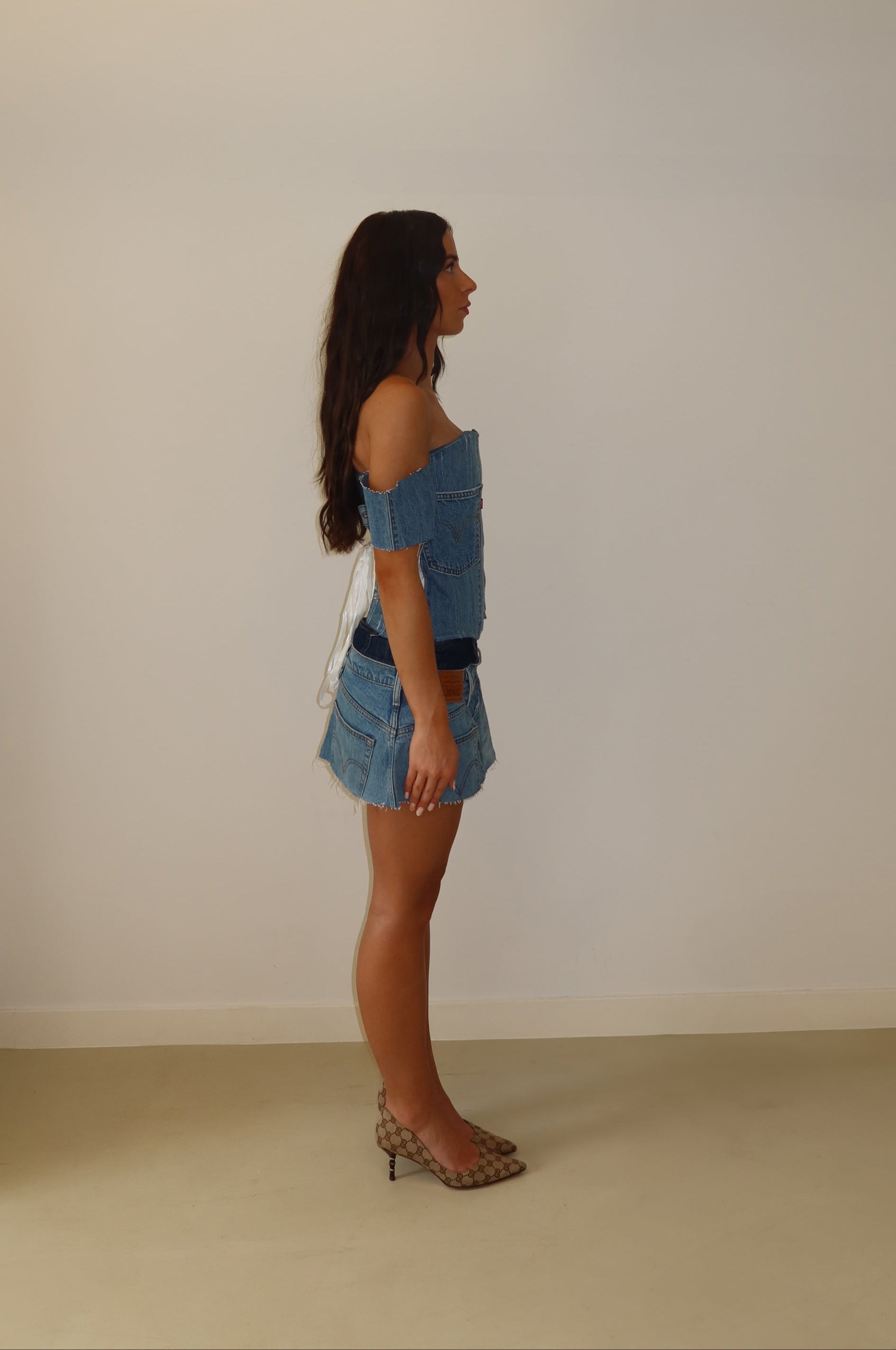 'CLASSY' Levi's reworked matching set