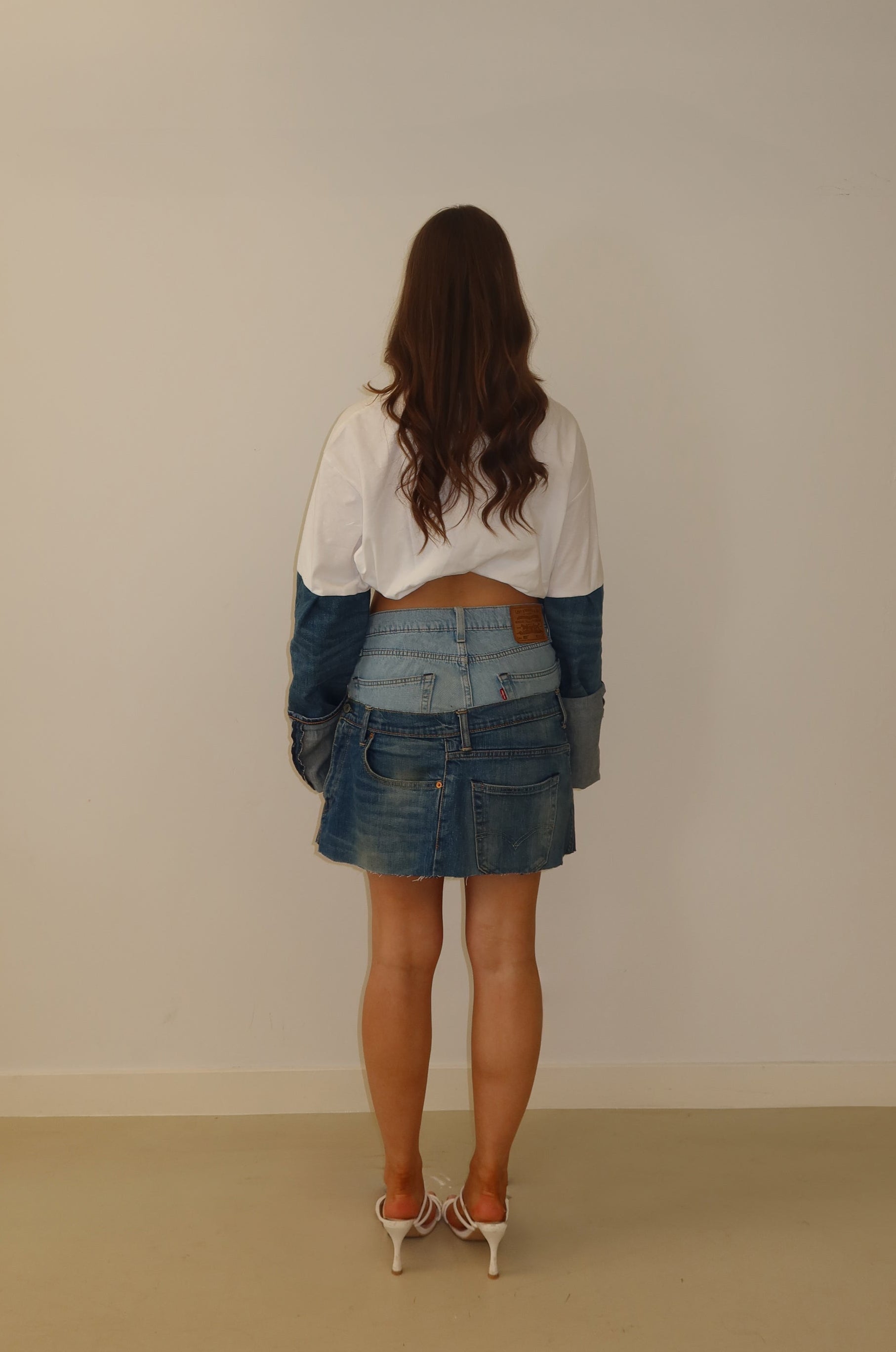 'DOUBLE UP' Levi's reworked matching set