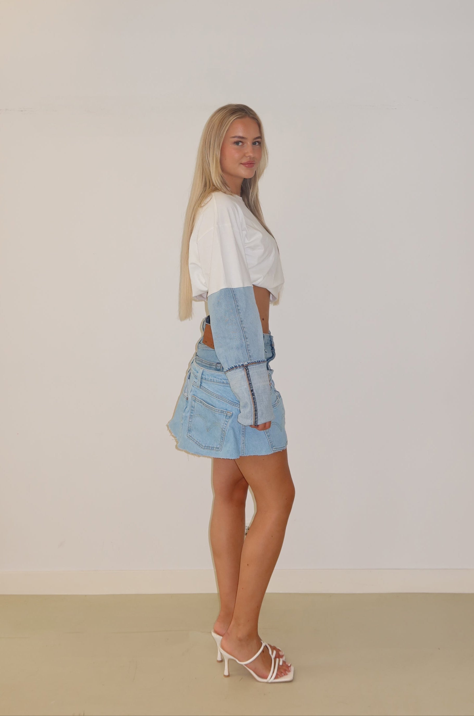 'DOUBLE UP' Levi's reworked matching set