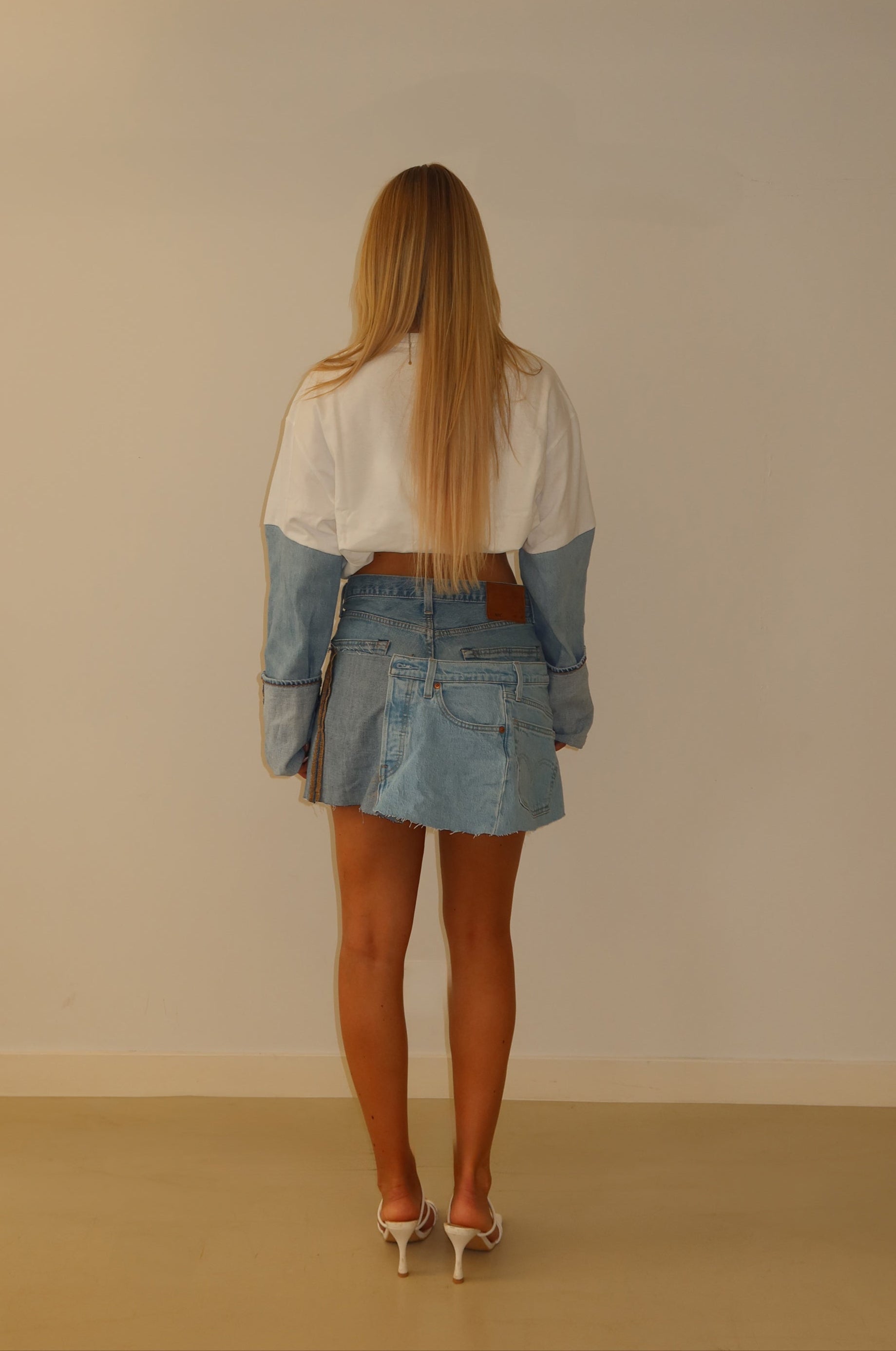 'DOUBLE UP' Levi's reworked matching set