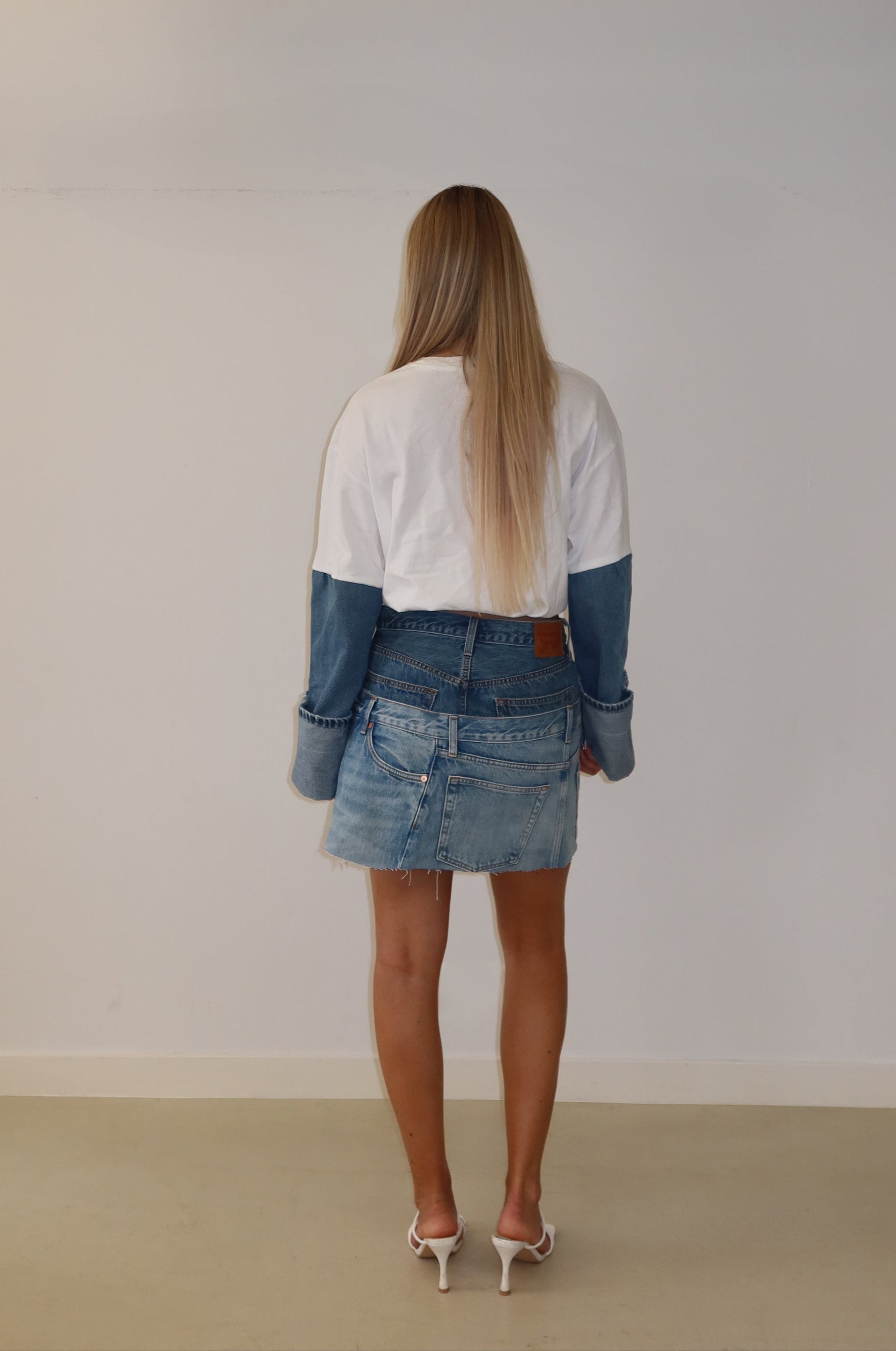 'DOUBLE UP' Levi's reworked matching set