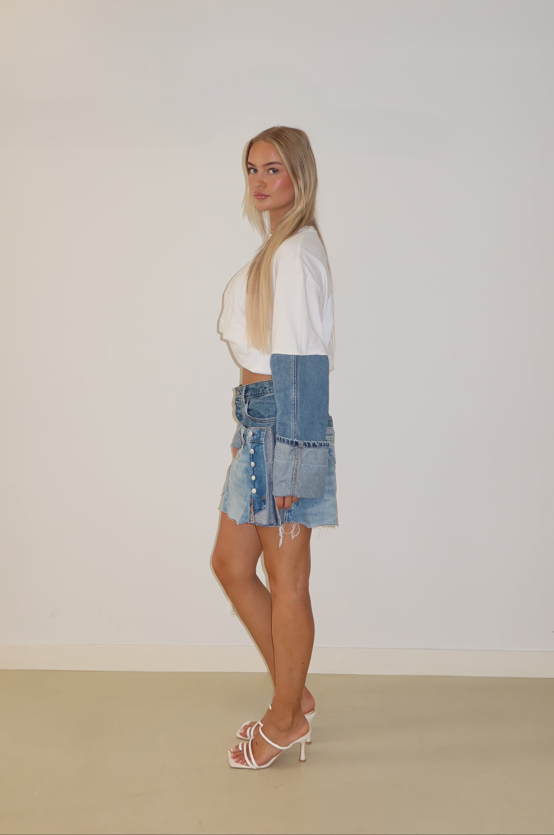 'DOUBLE UP' Levi's reworked matching set