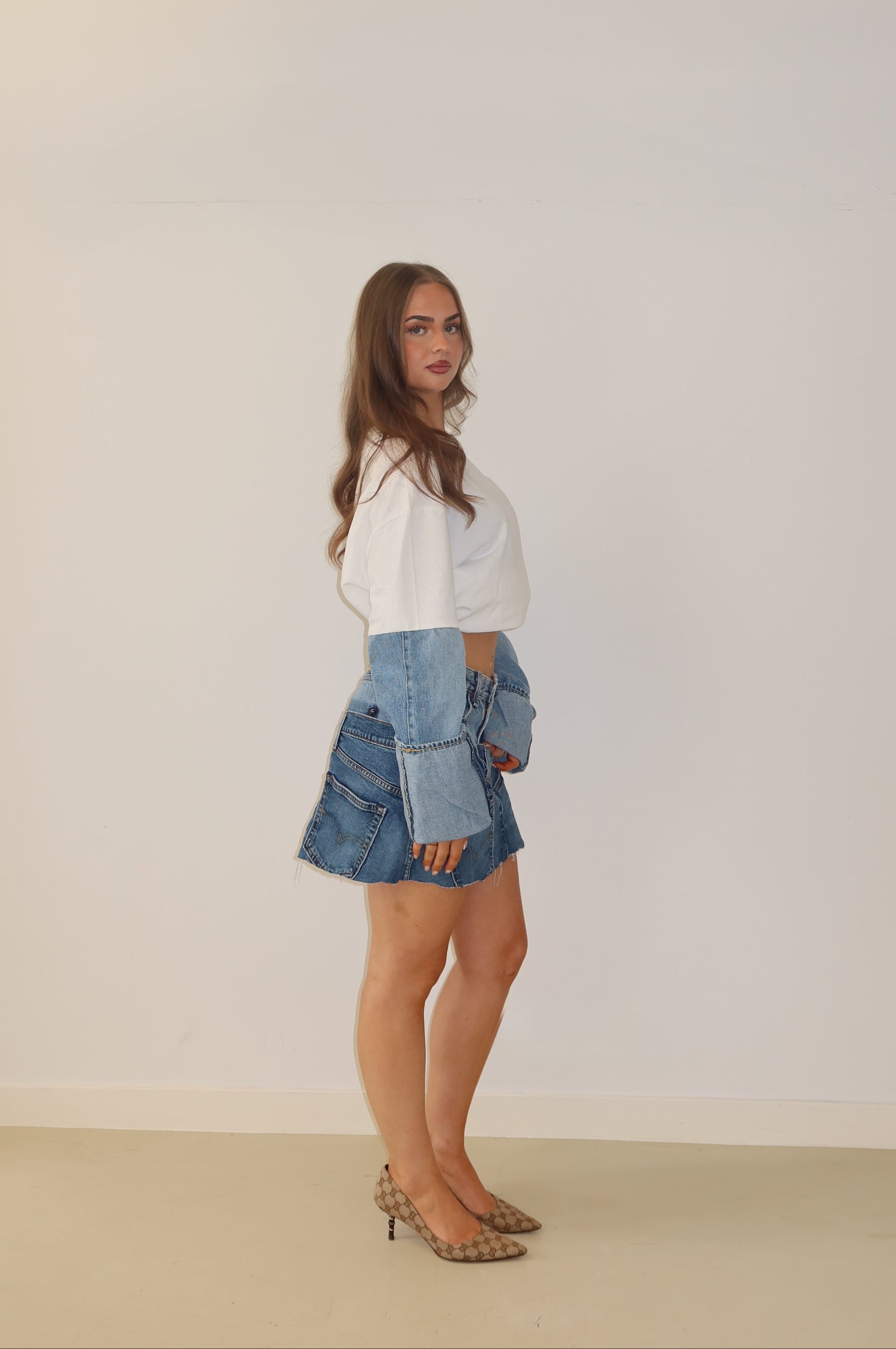 'DOUBLE UP' Levi's reworked matching set