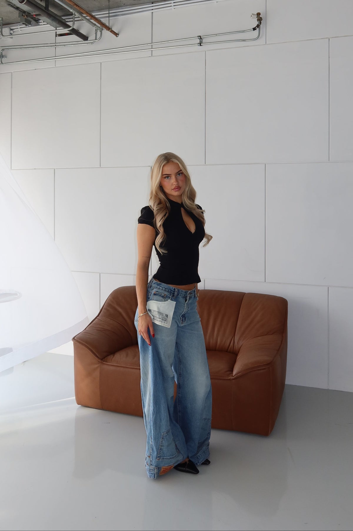 ‘TWO SIDES’ Levi’s reworked jeans
