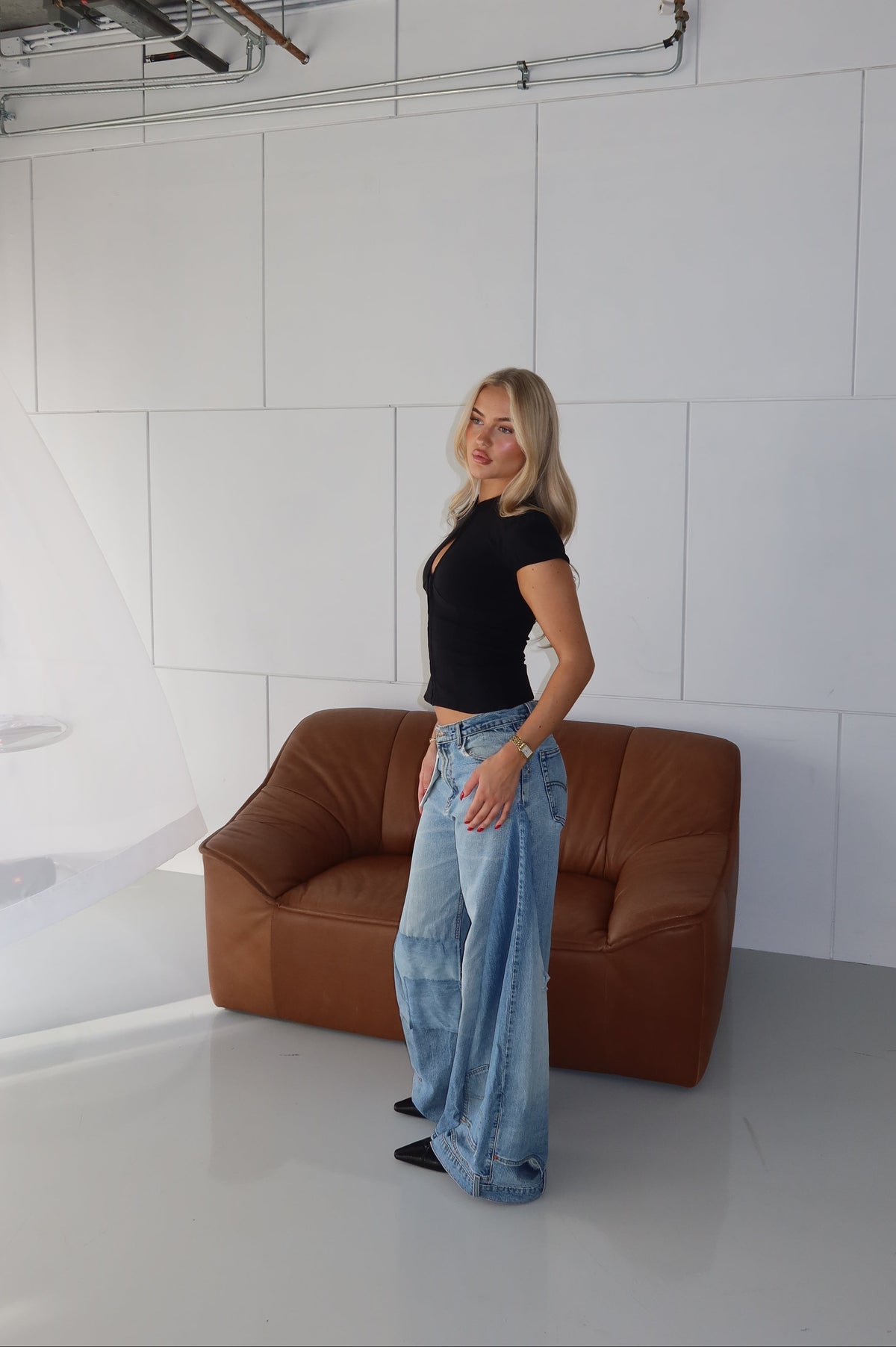 ‘TWO SIDES’ Levi’s reworked jeans