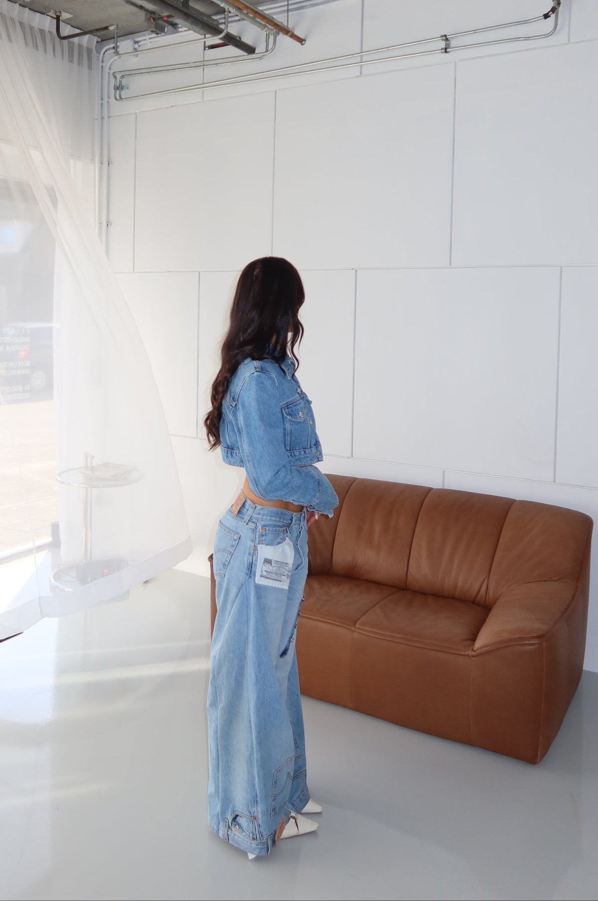 ‘TWO SIDES’ Levi’s reworked jeans