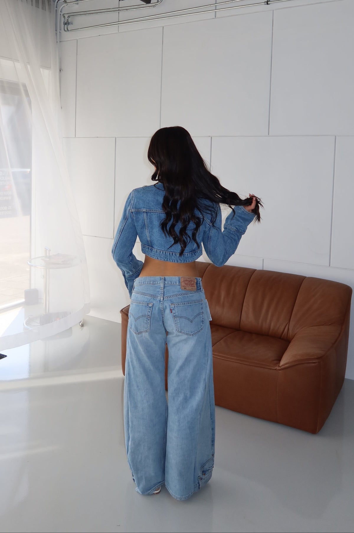 ‘TWO SIDES’ Levi’s reworked jeans