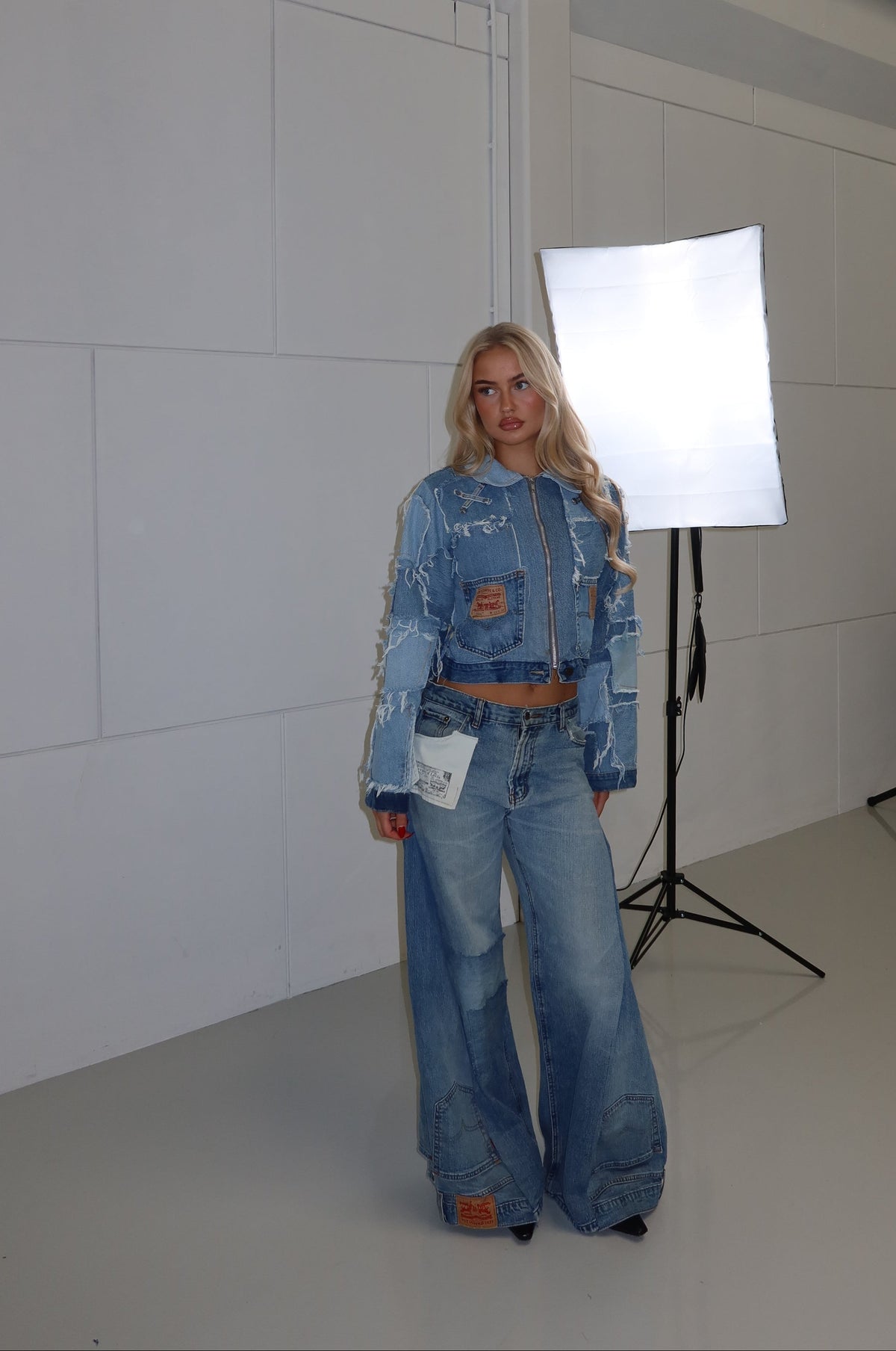 'PATCH' Levi's reworked denim jacket