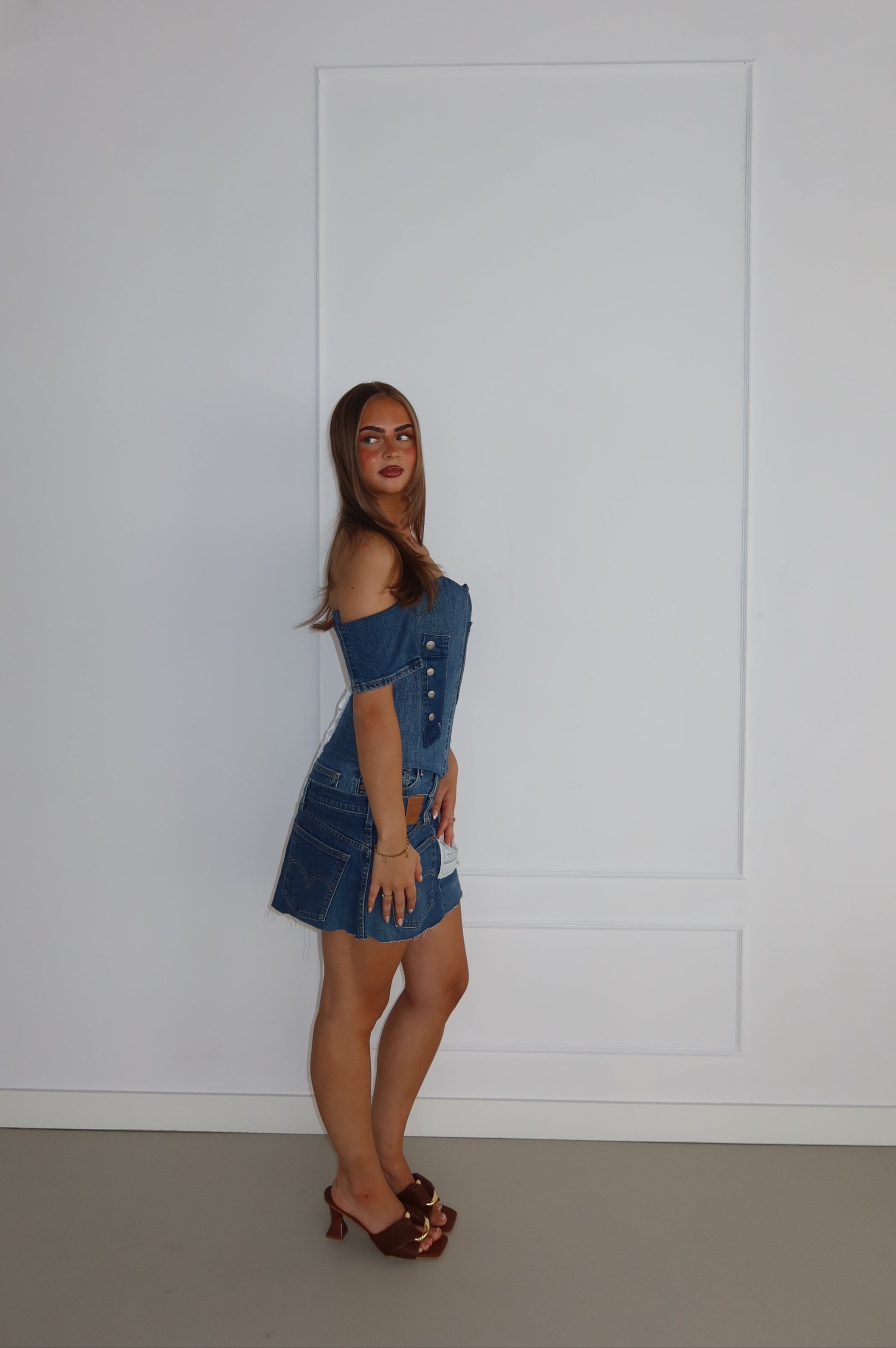 'CLASSY' Levi's reworked matching set