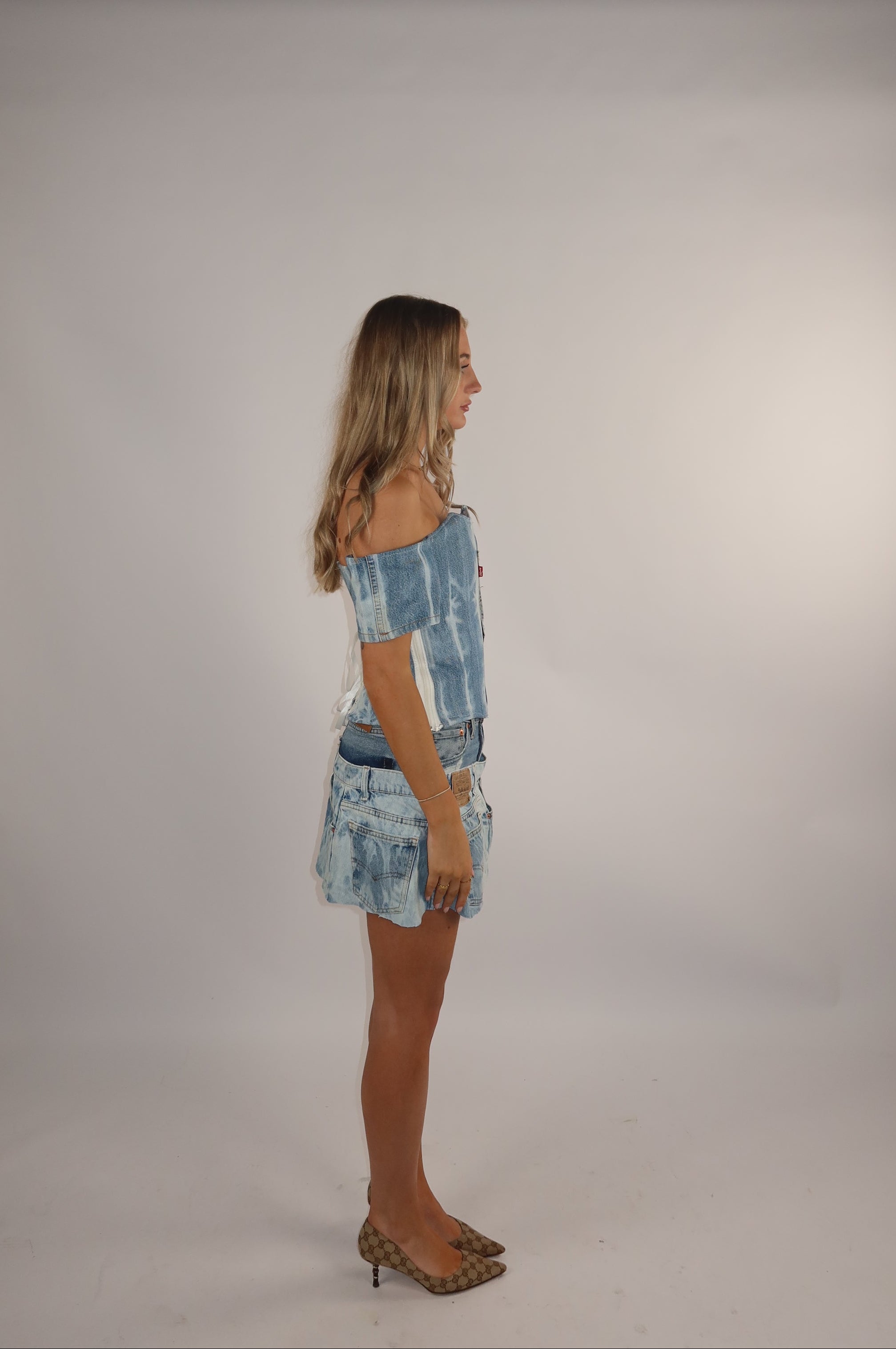 'CLASSY' Levi's reworked matching set