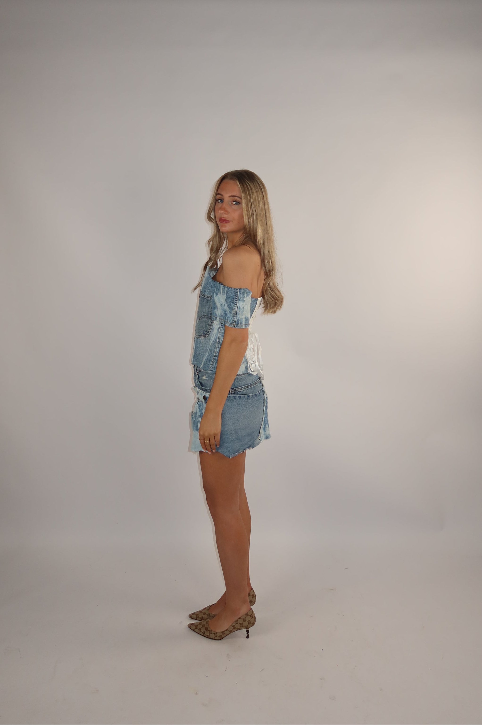 'CLASSY' Levi's reworked matching set