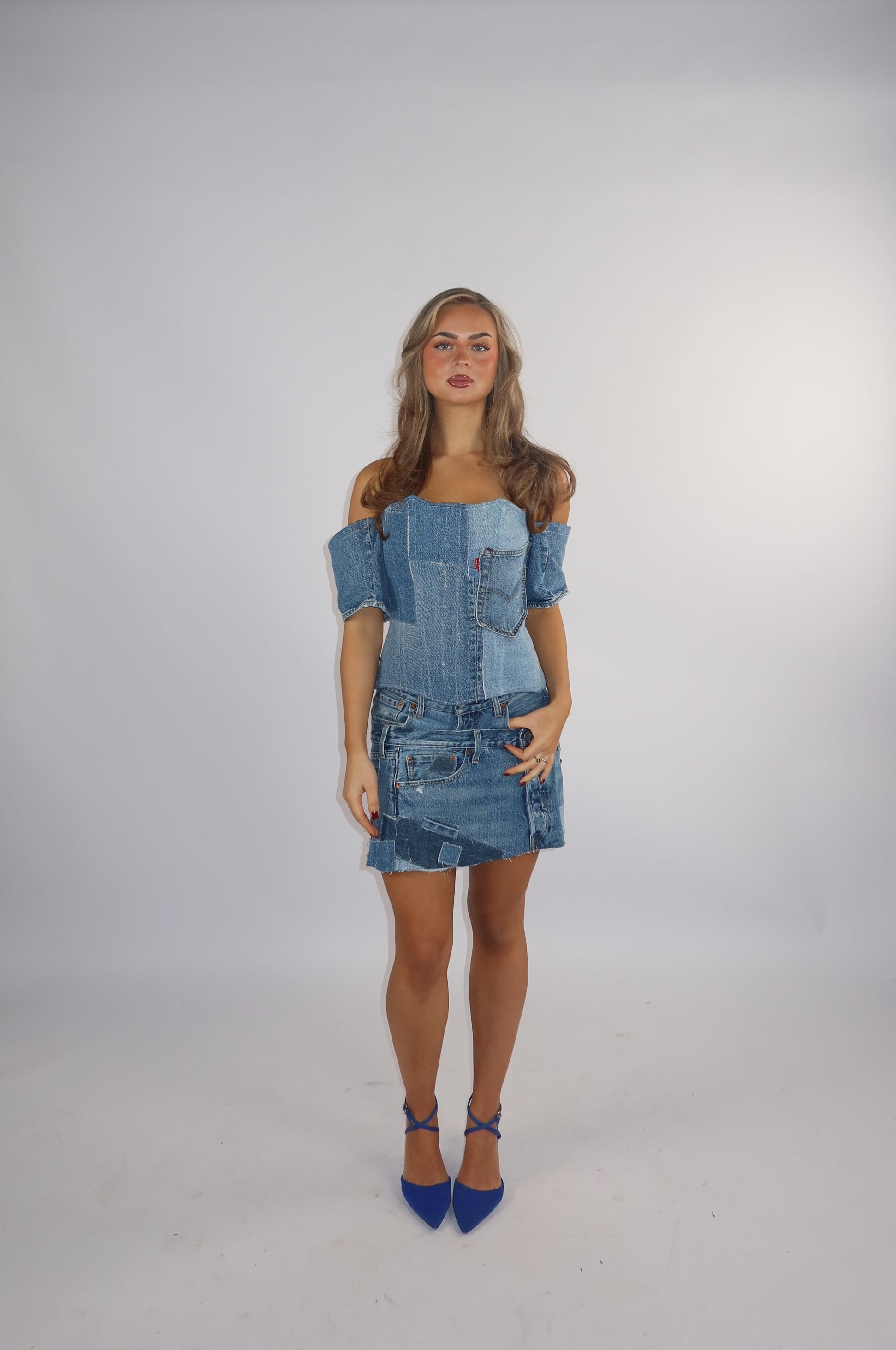 'CLASSY' Levi's reworked matching set