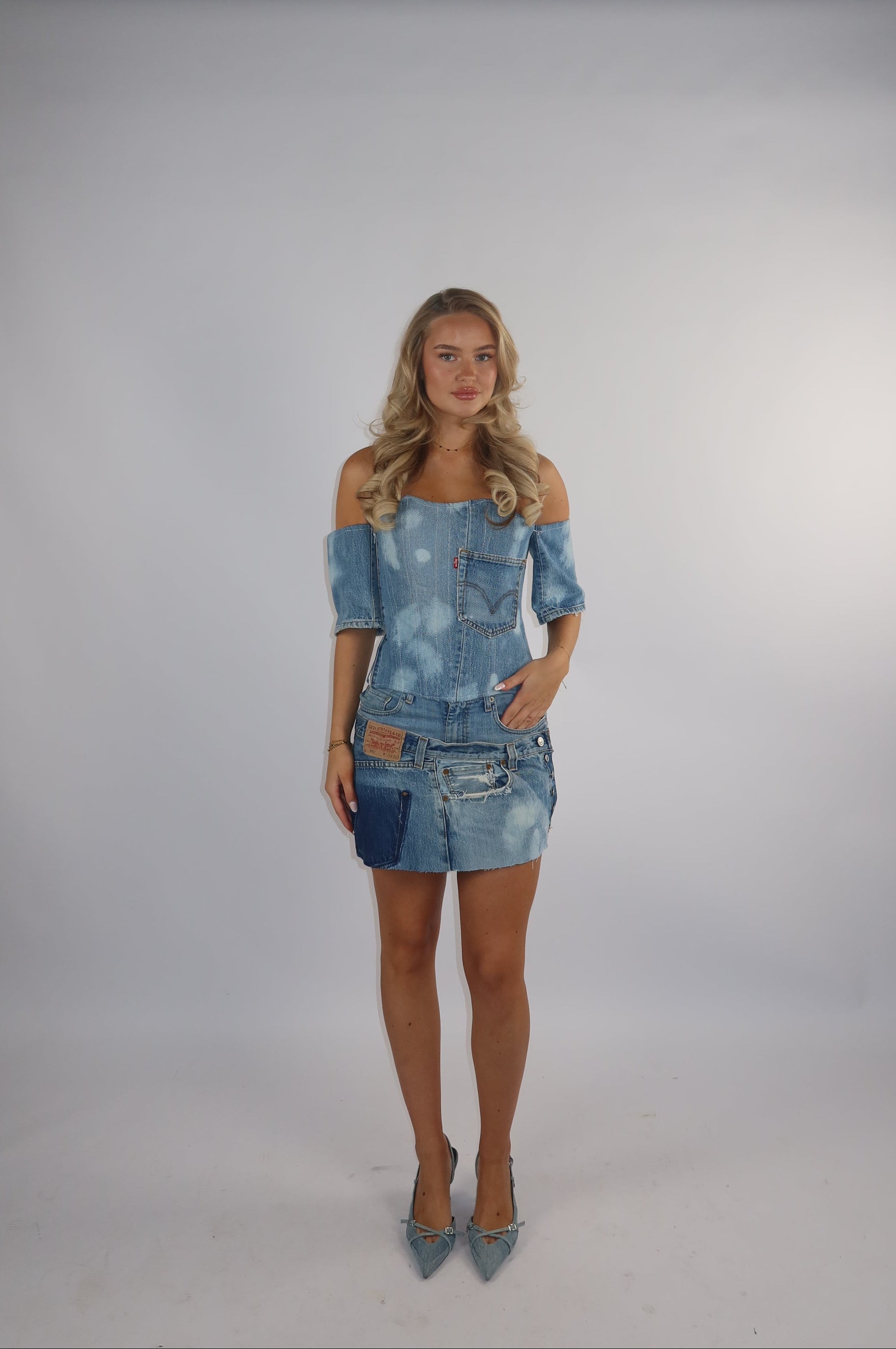 'CLASSY' Levi's reworked matching set
