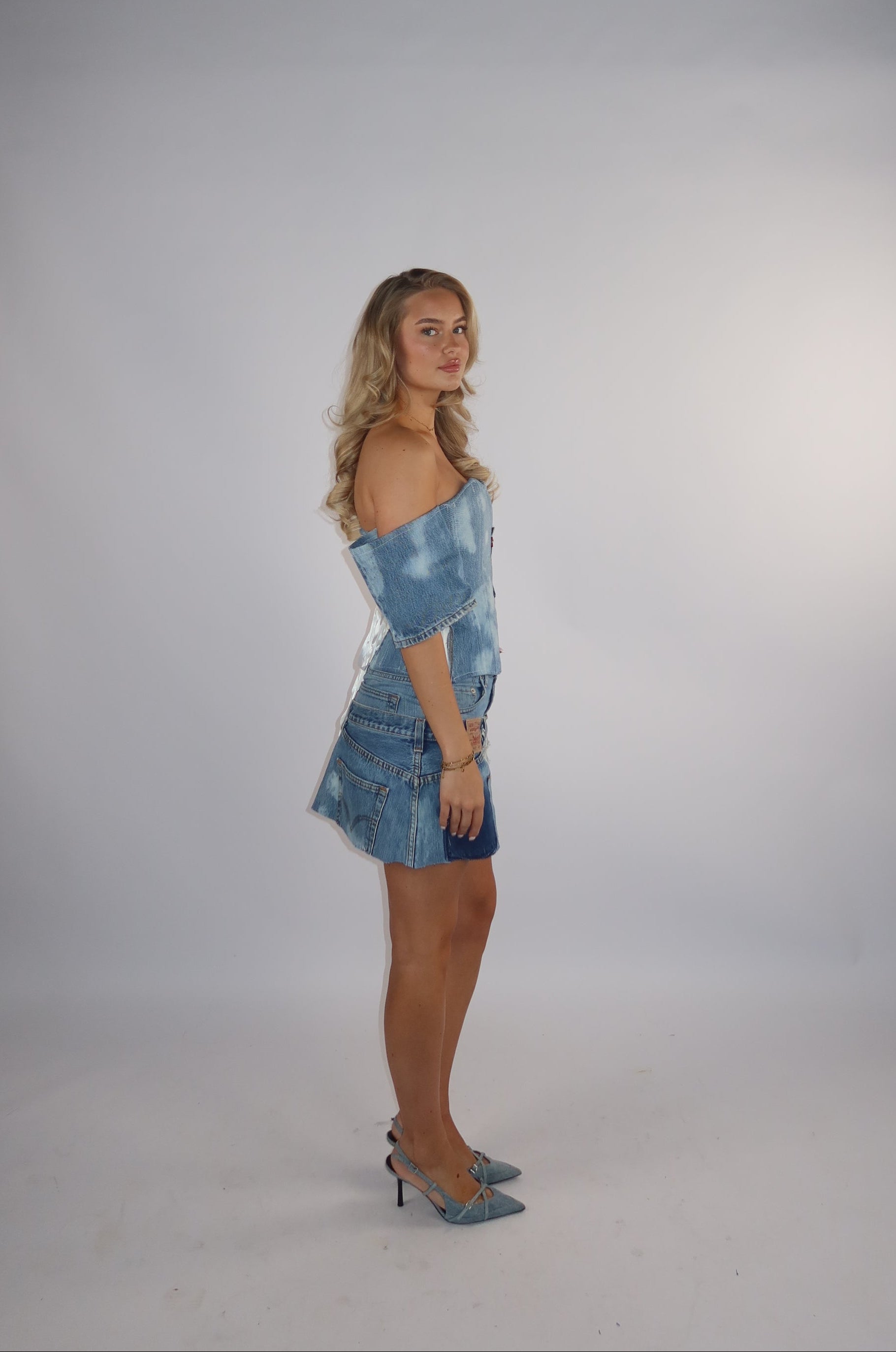 'CLASSY' Levi's reworked matching set