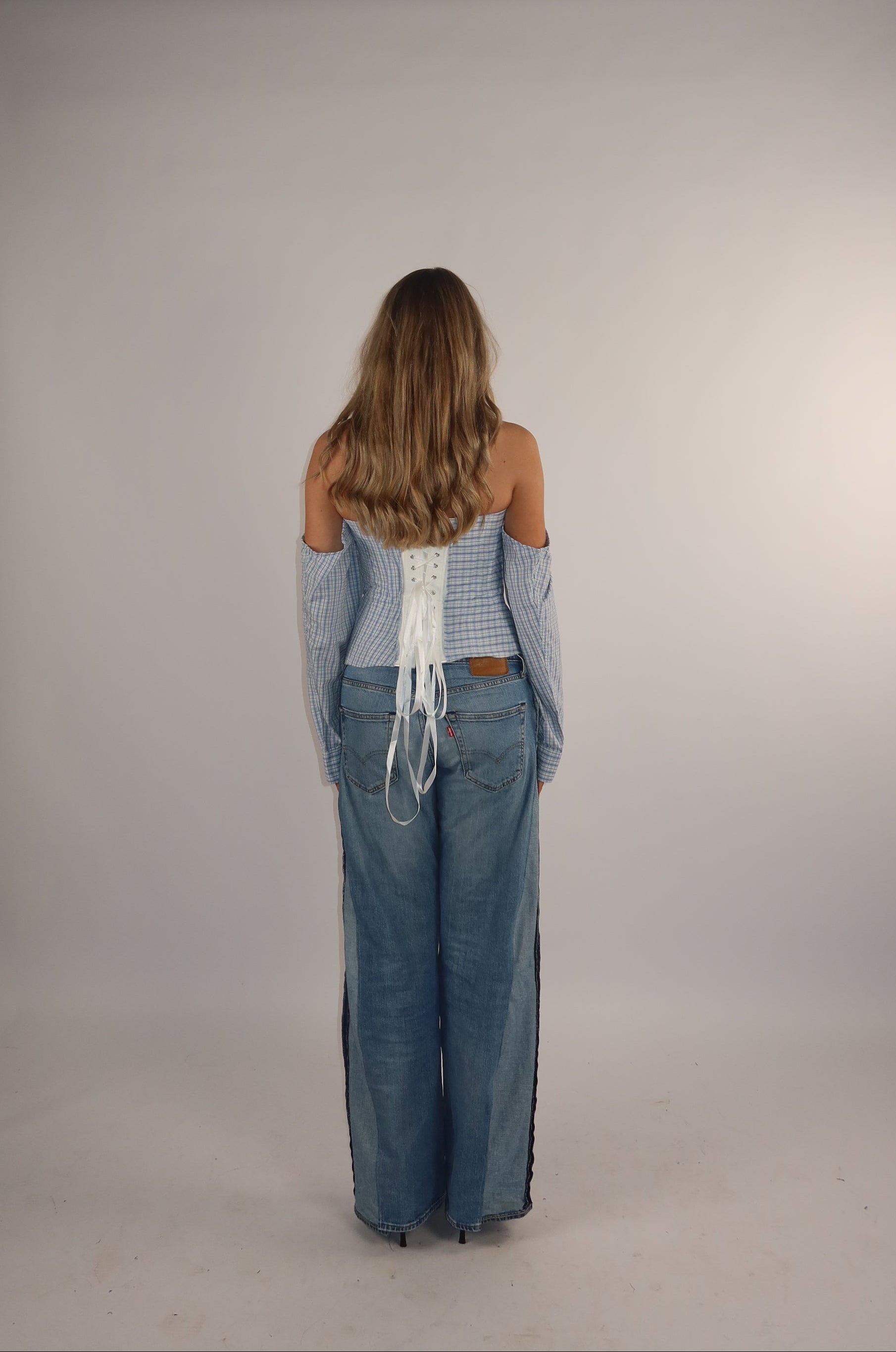 "RE:CHECK" Corset top