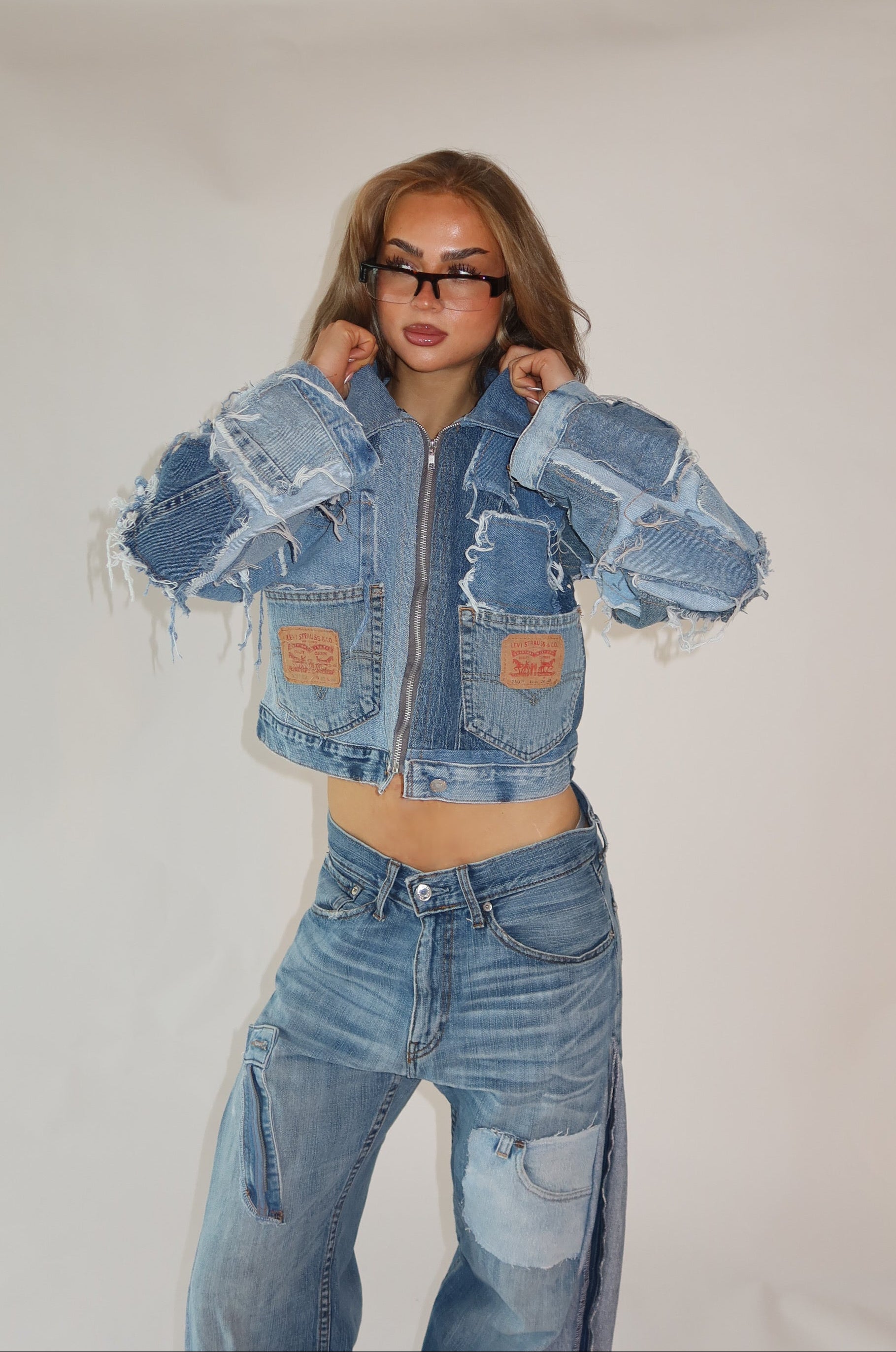 'PATCH' Levi's reworked denim jacket