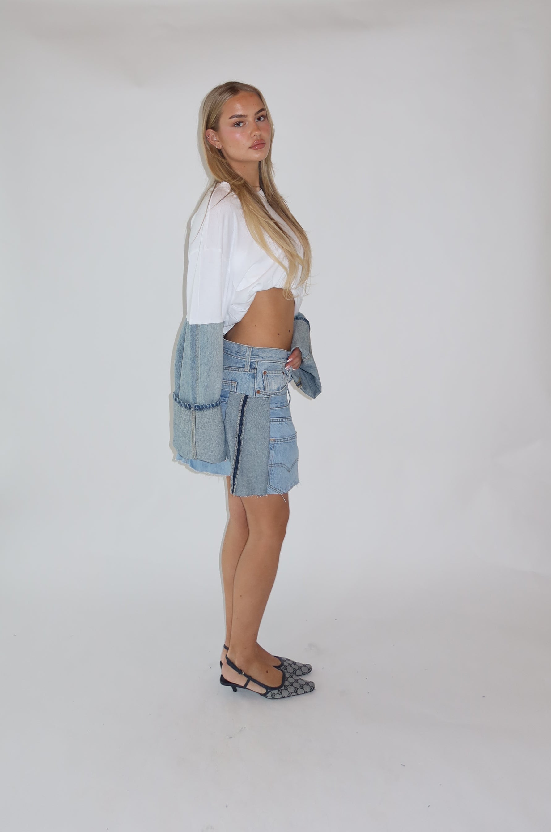 'DOUBLE UP' Levi's reworked matching set
