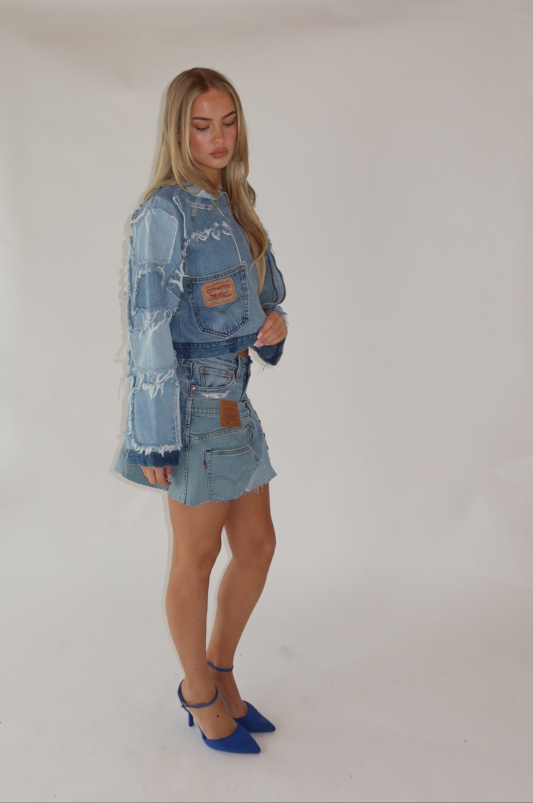 'PATCH' Levi's reworked denim jacket