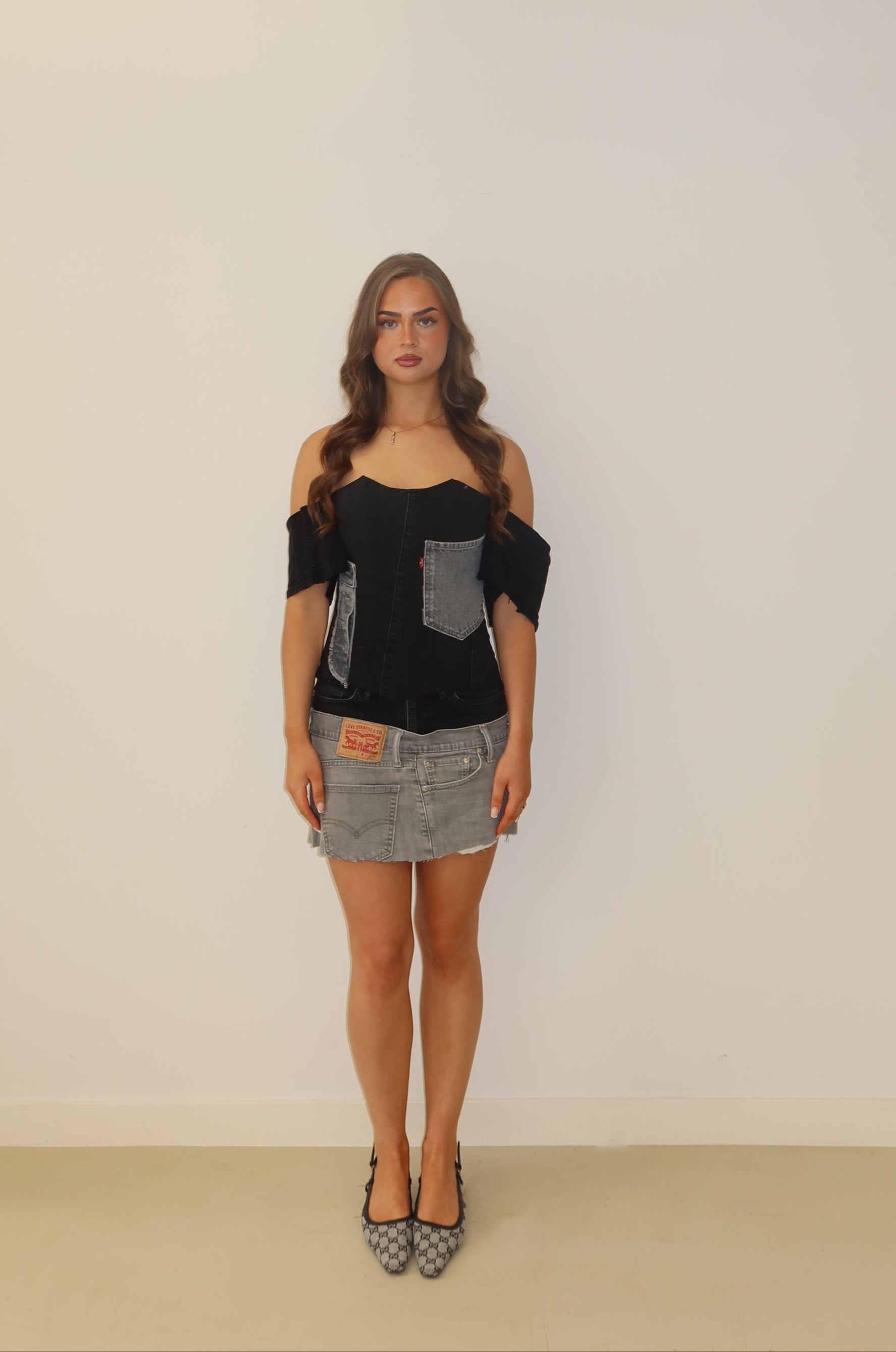 'CLASSY' Levi's reworked matching set