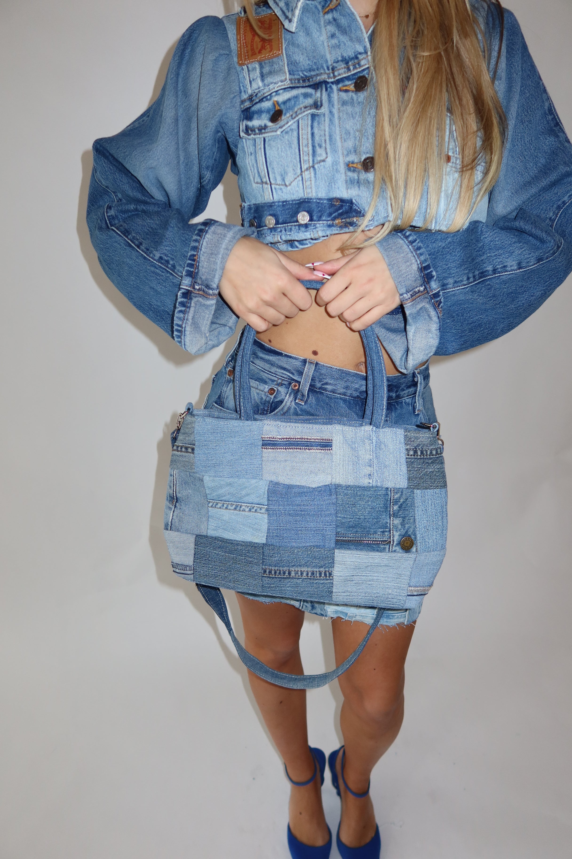 ‘REMADE’ Levi’s denim bag