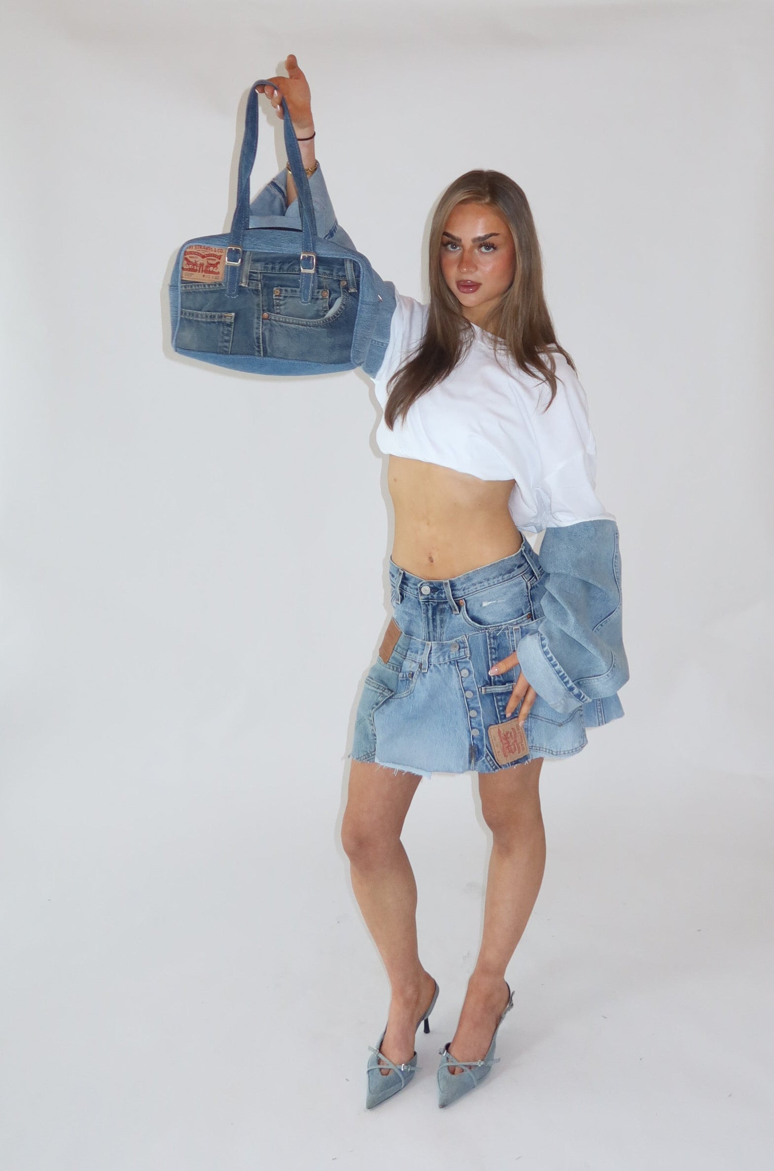 ‘REMADE’ Levi’s denim bag