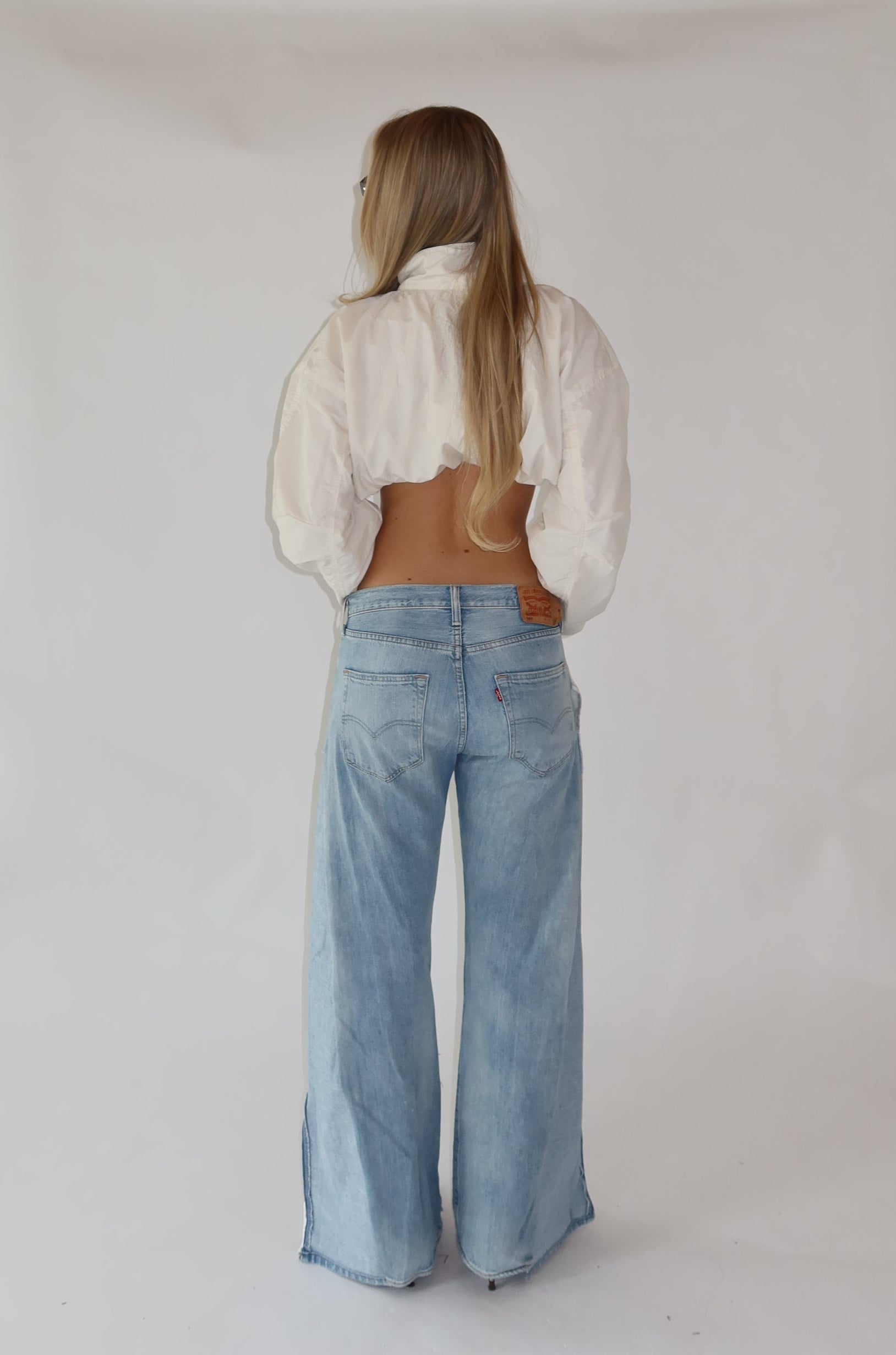 ‘TWO SIDES’ Levi’s reworked jeans