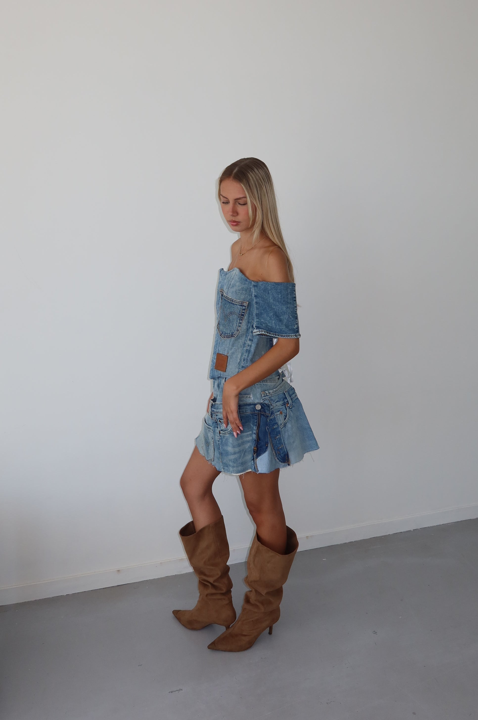 ‘CLASSY’ Levi’s reworked matching set