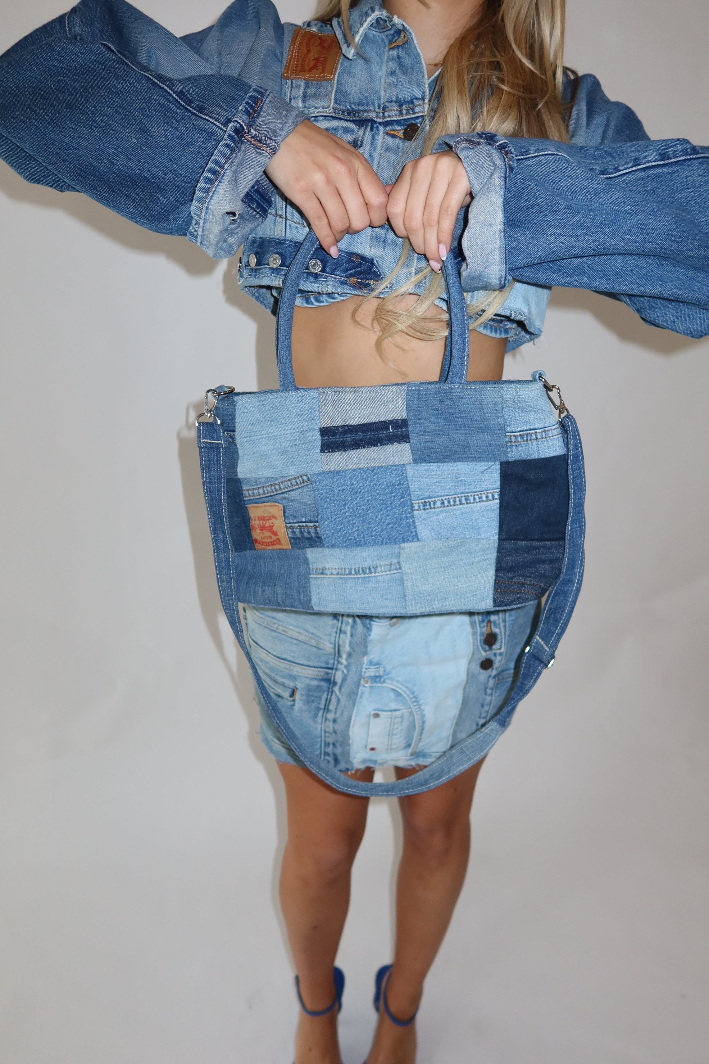 ‘REMADE’ Levi’s denim bag