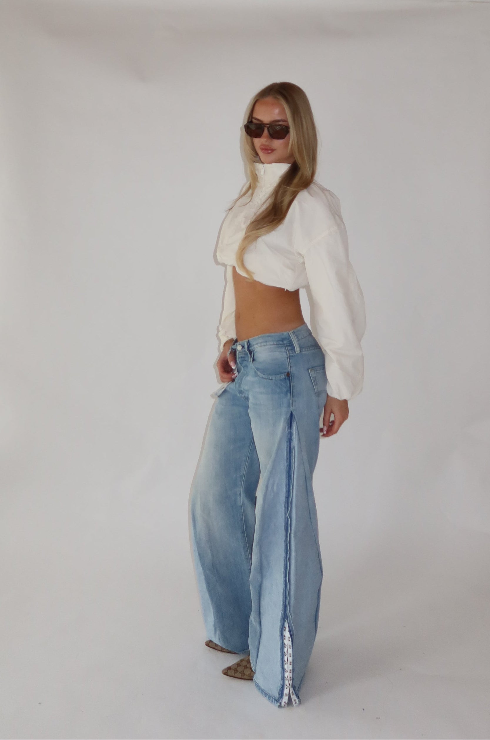 ‘TWO SIDES’ Levi’s reworked jeans