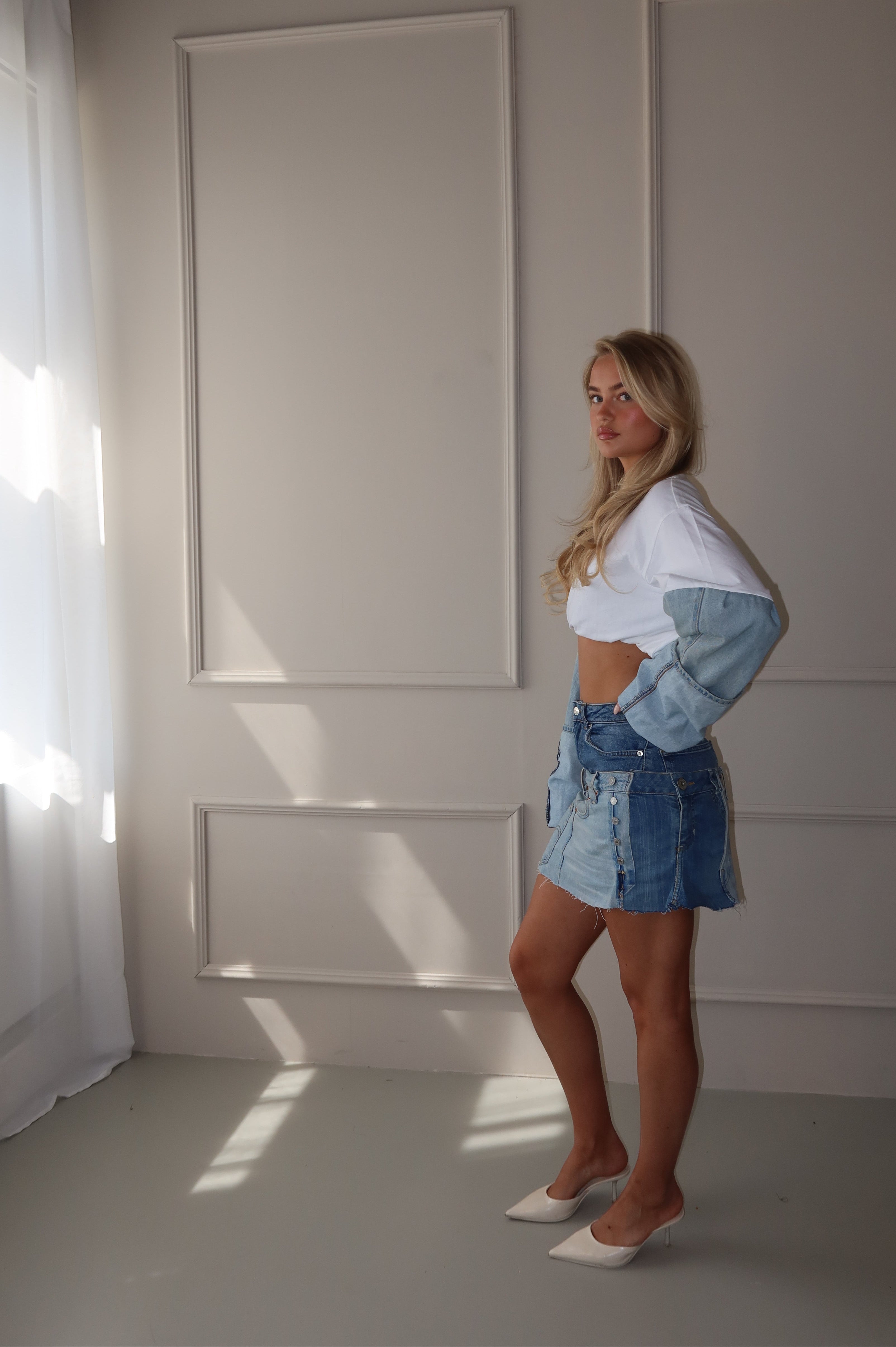 'DOUBLE UP' Levi's reworked matching set