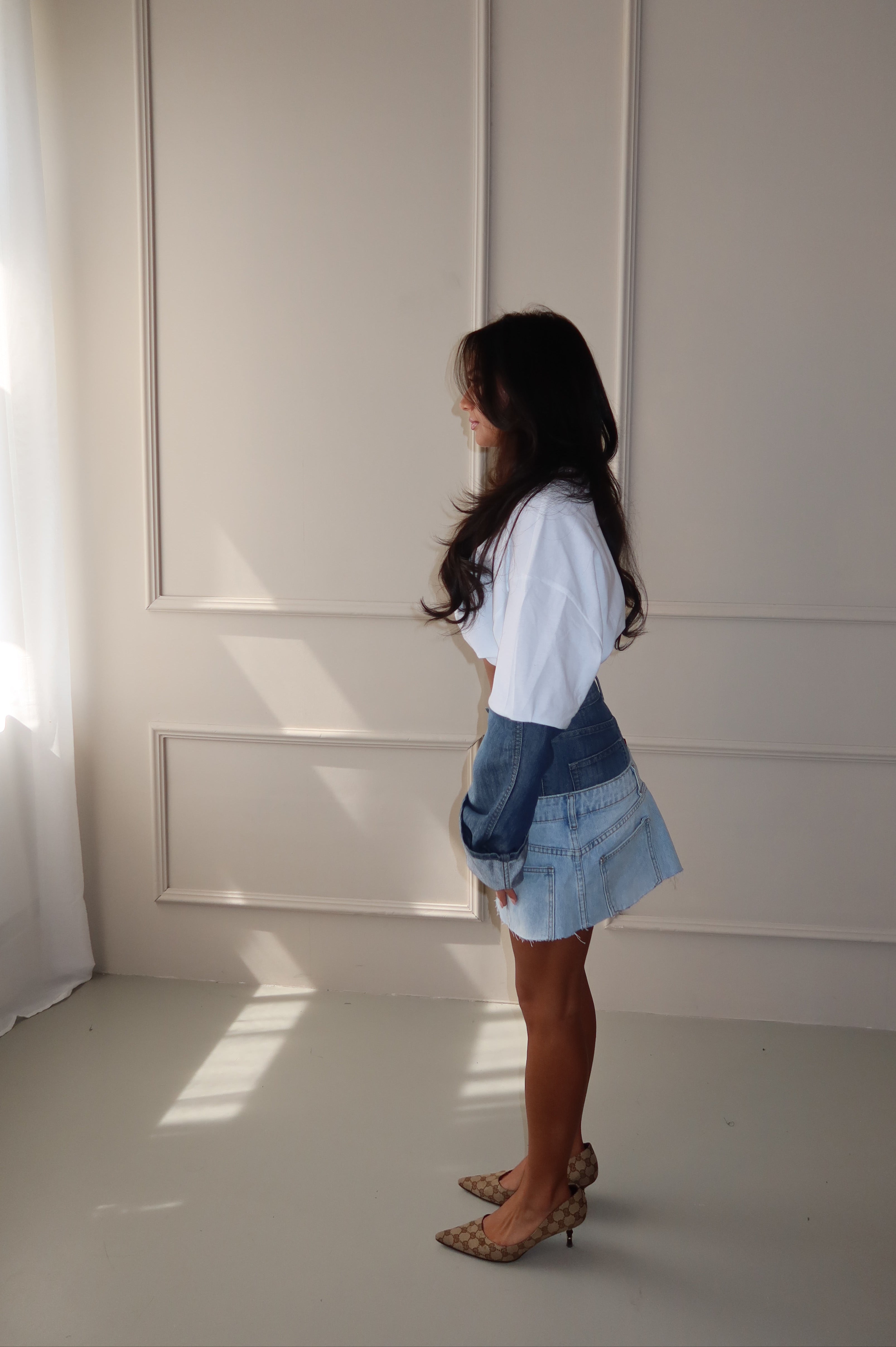 'DOUBLE UP' Levi's reworked matching set