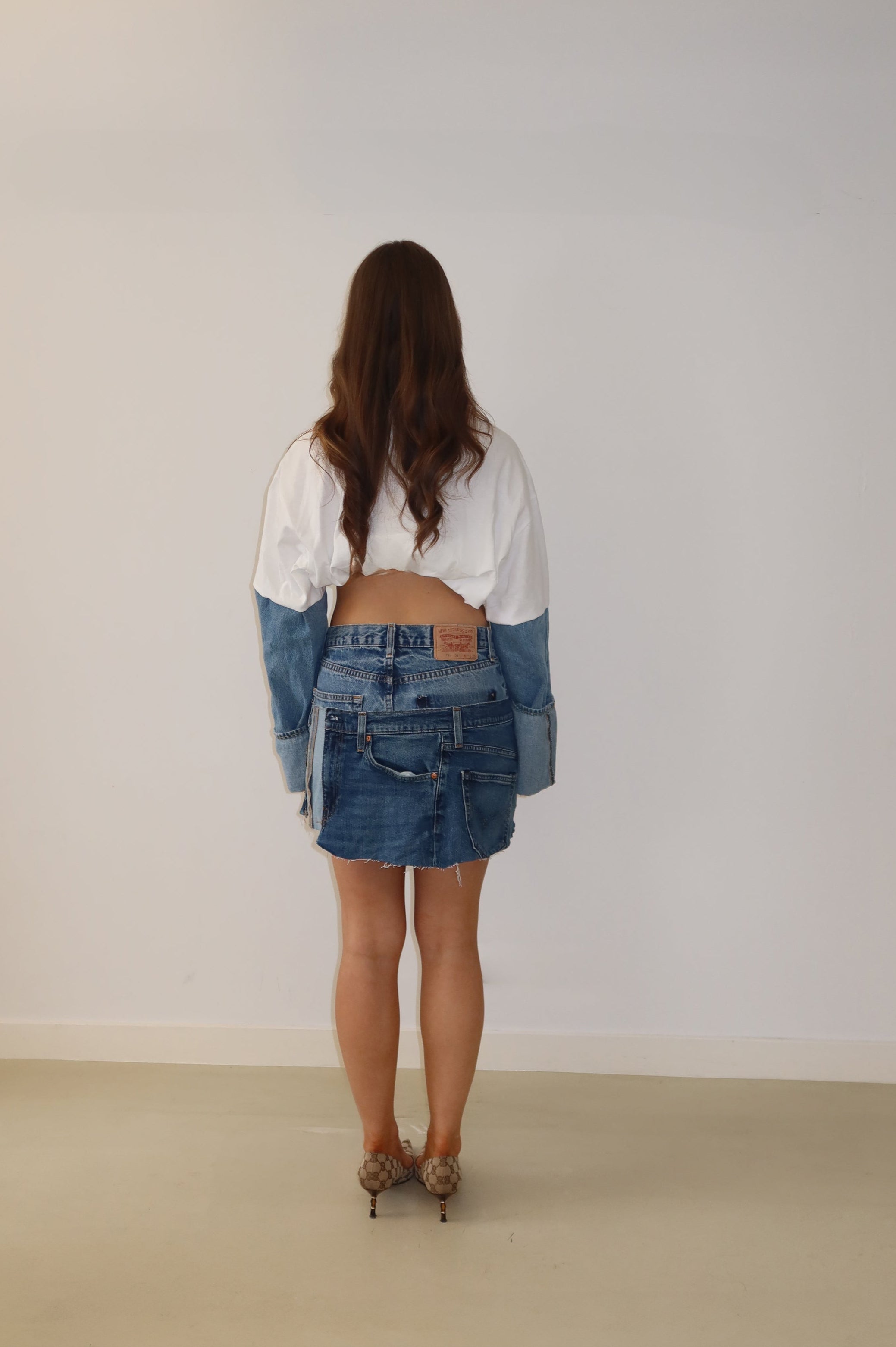 'DOUBLE UP' Levi's reworked matching set