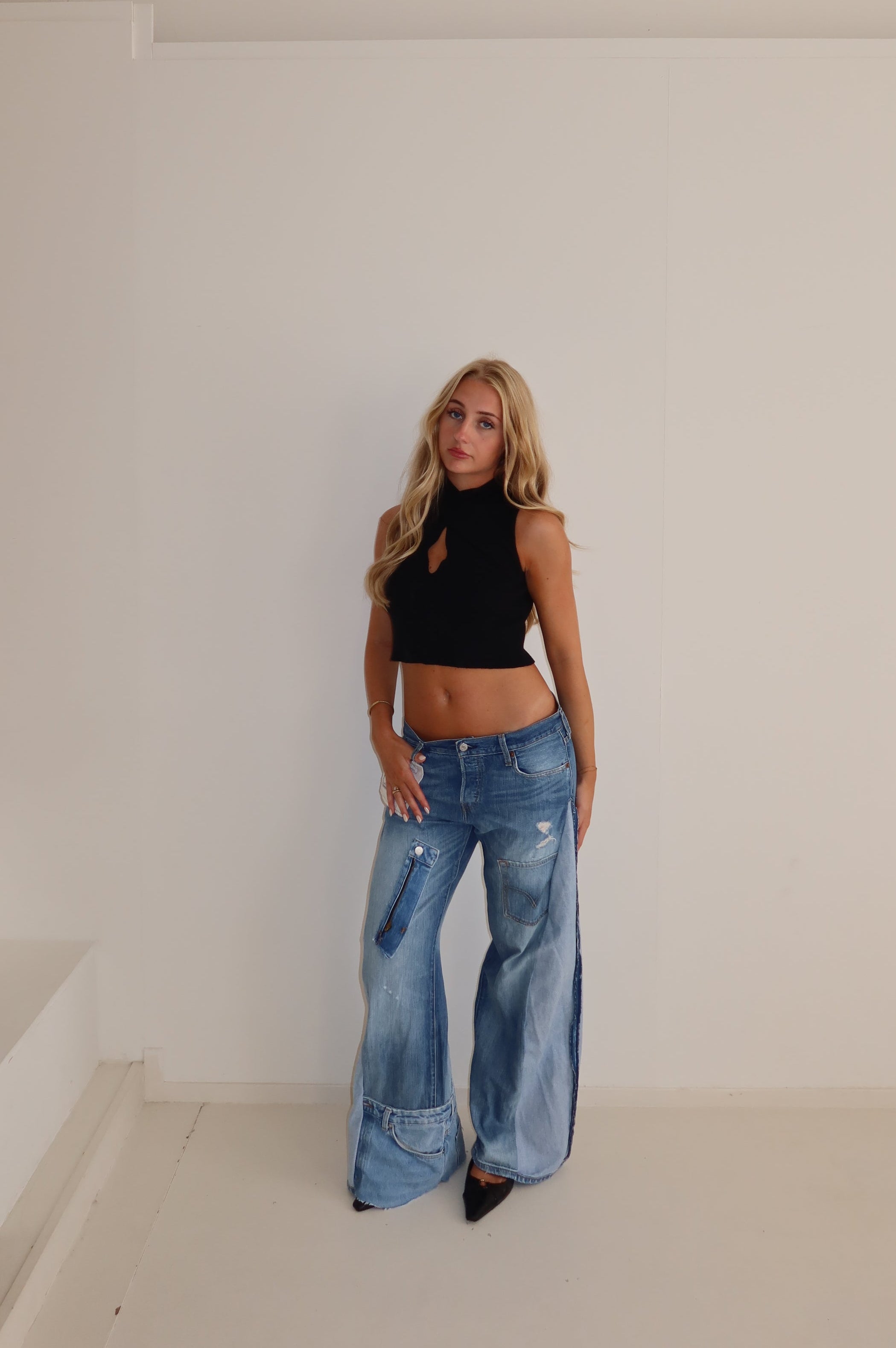 ‘TWO SIDES’ Levi’s reworked jeans