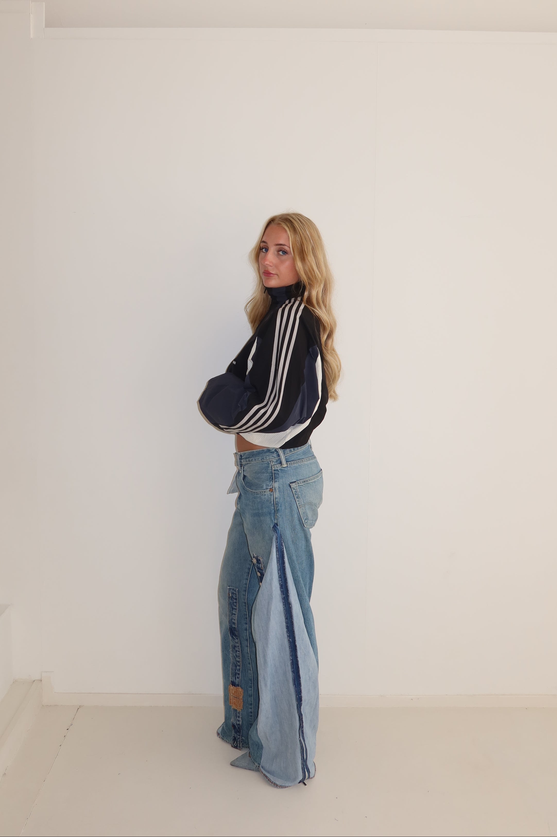 ‘TWO SIDES’ Levi’s reworked jeans