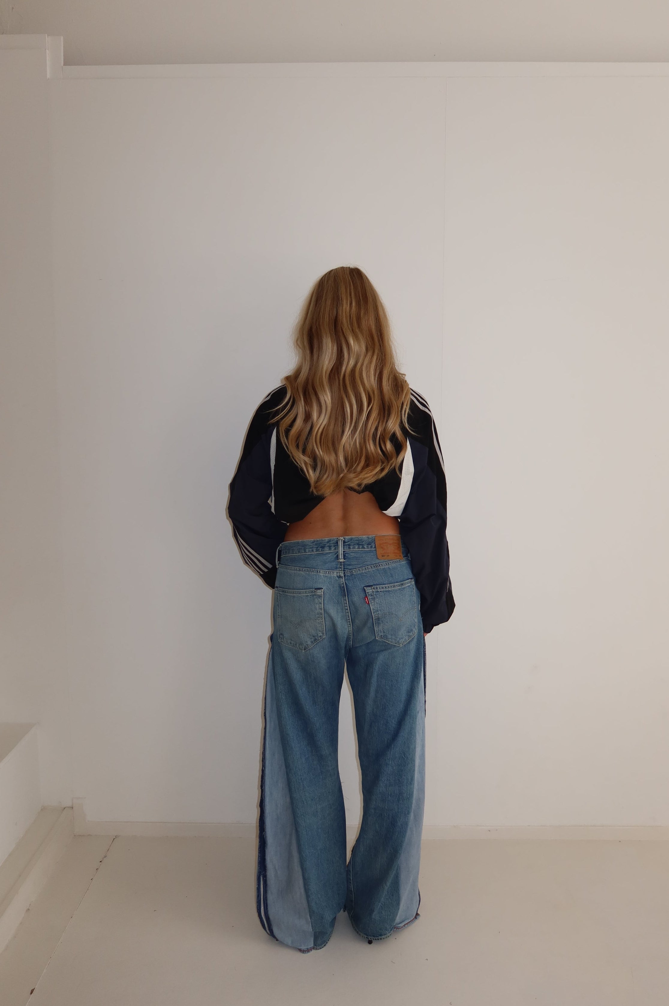 ‘TWO SIDES’ Levi’s reworked jeans