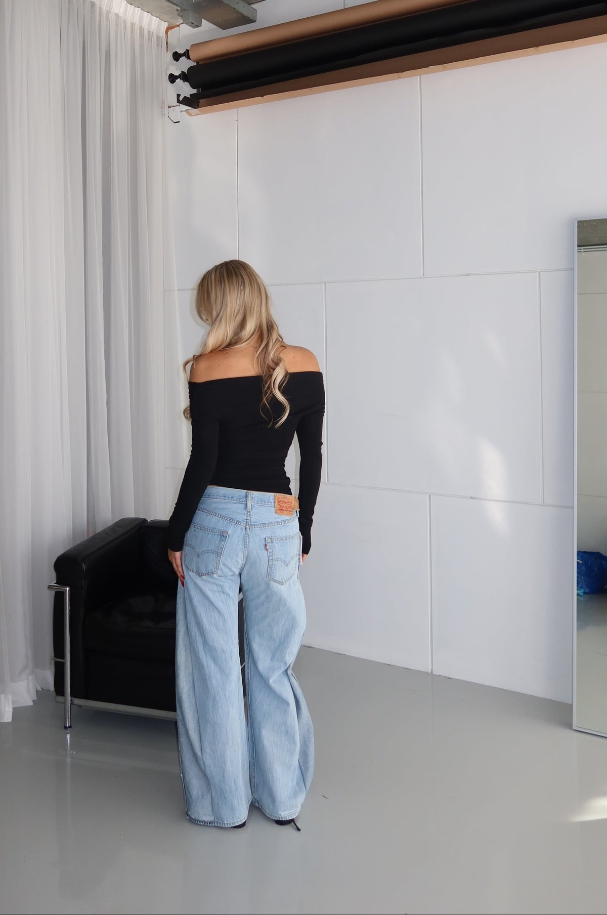 ‘TWO SIDES’ Levi’s reworked jeans