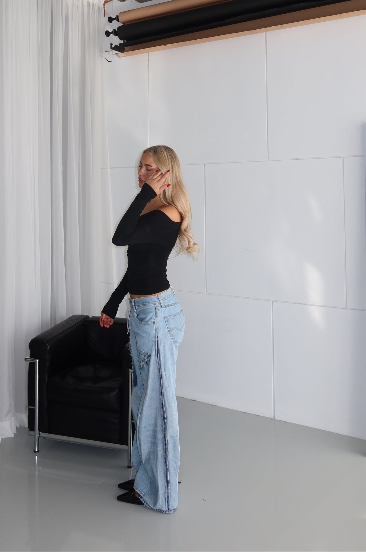 ‘TWO SIDES’ Levi’s reworked jeans