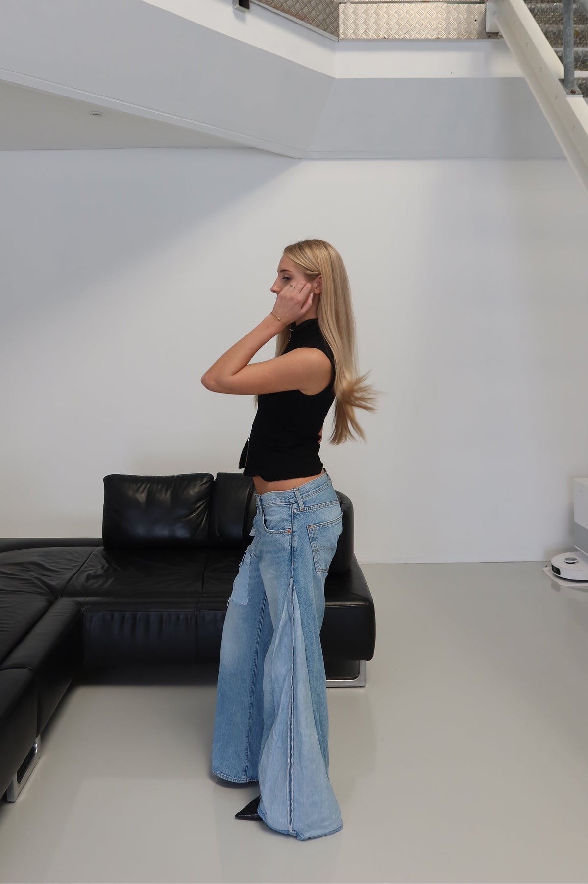 ‘TWO SIDES’ Levi’s reworked jeans