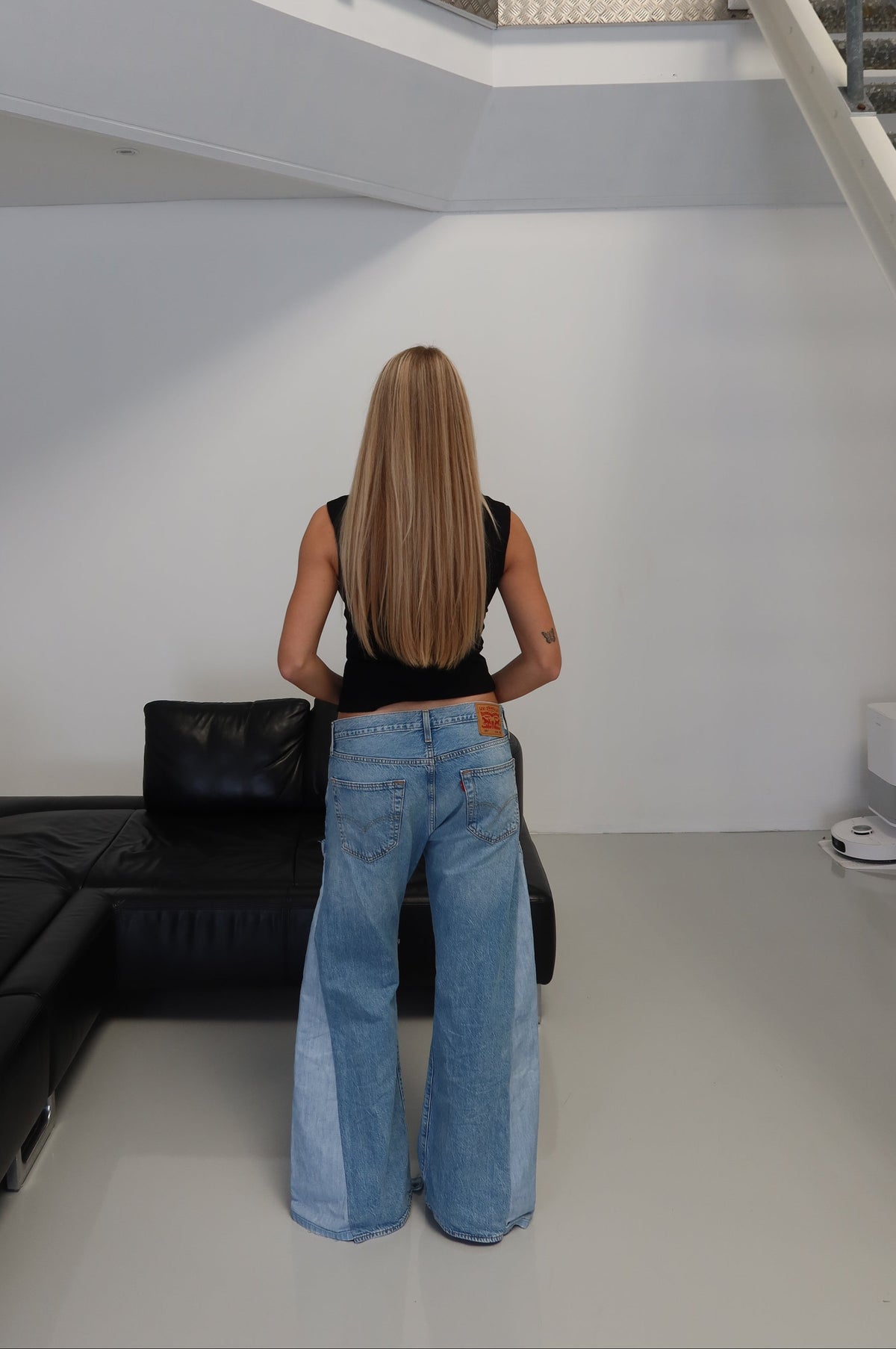 ‘TWO SIDES’ Levi’s reworked jeans