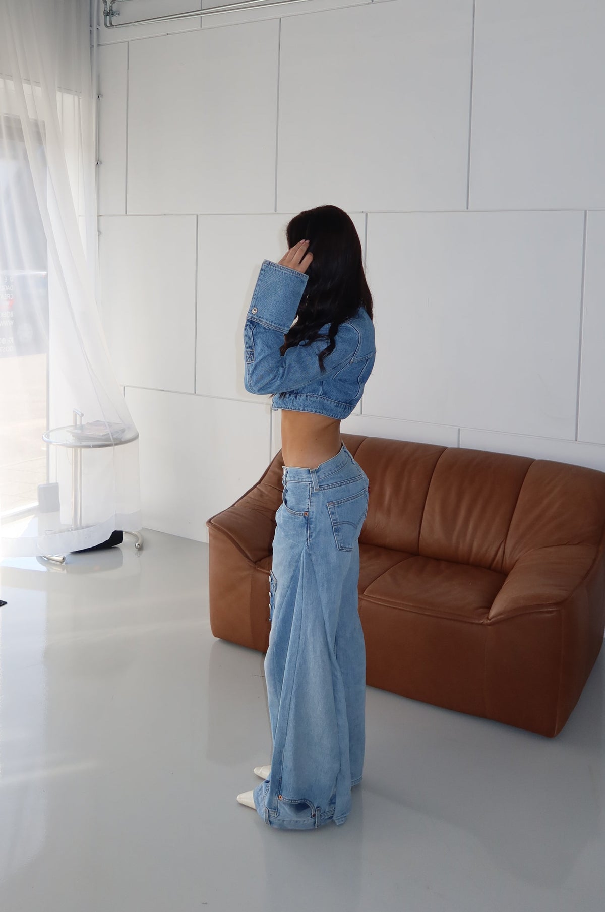 ‘TWO SIDES’ Levi’s reworked jeans