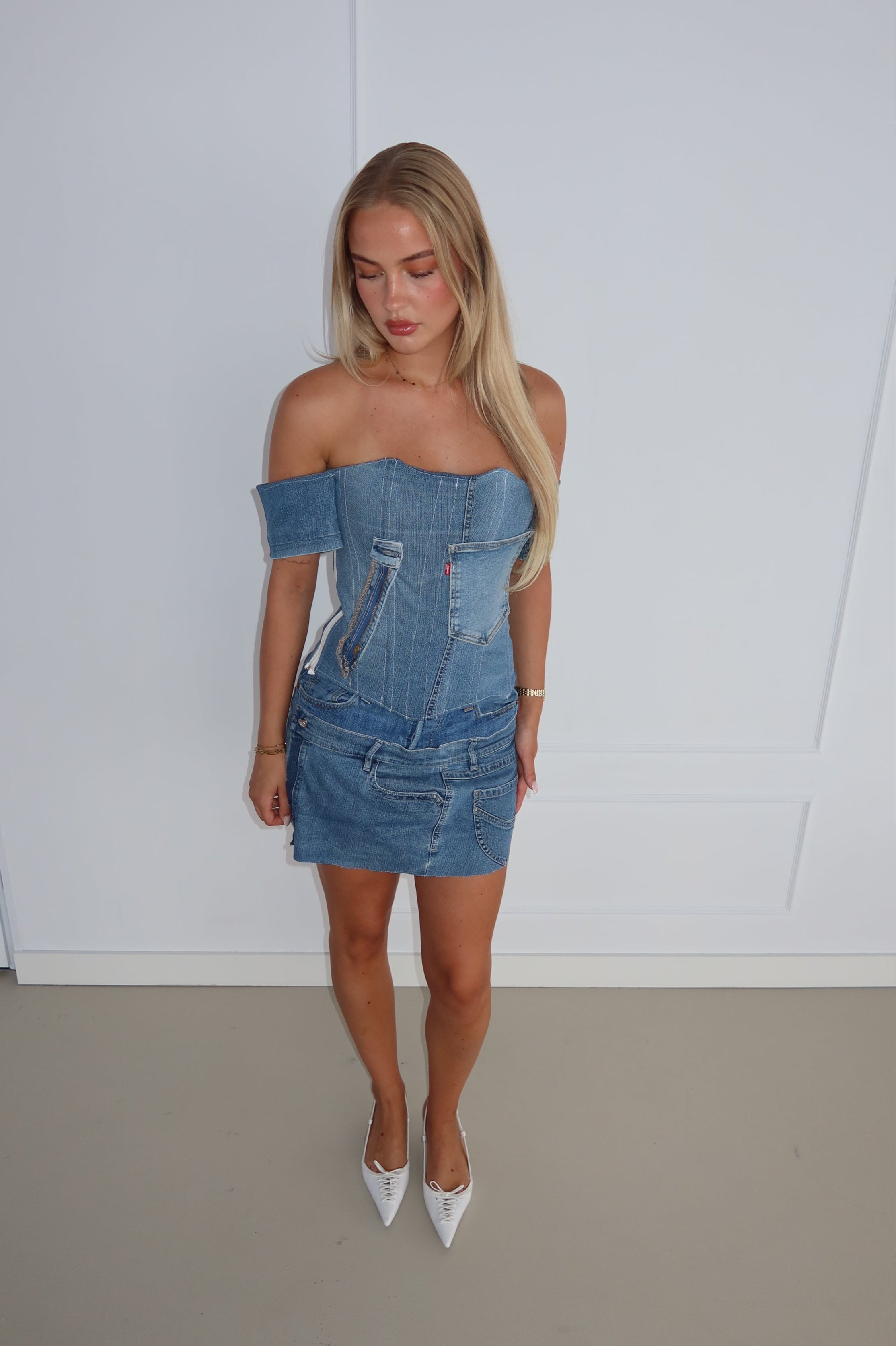 'CLASSY' Levi's reworked matching set