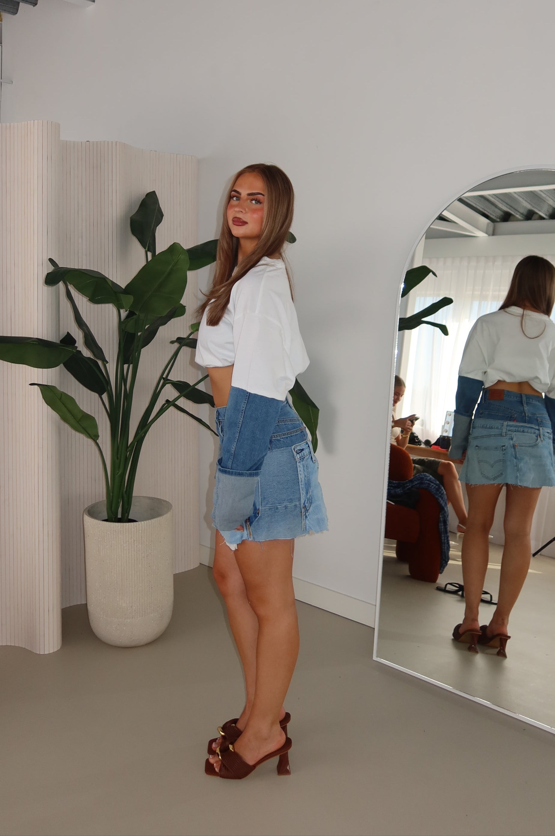 'DOUBLE UP' Levi's reworked matching set