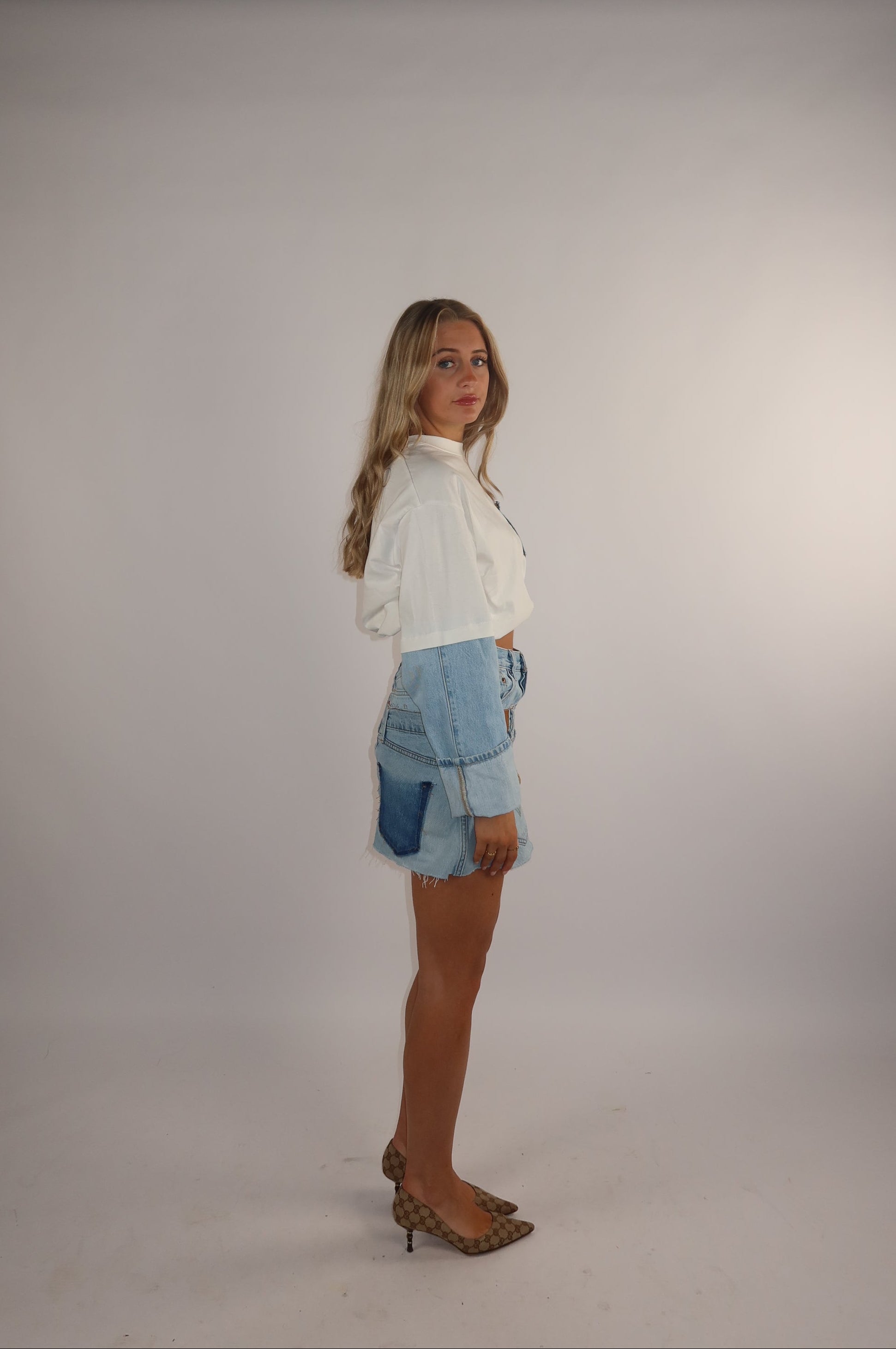 'DOUBLE UP' Levi's reworked matching set