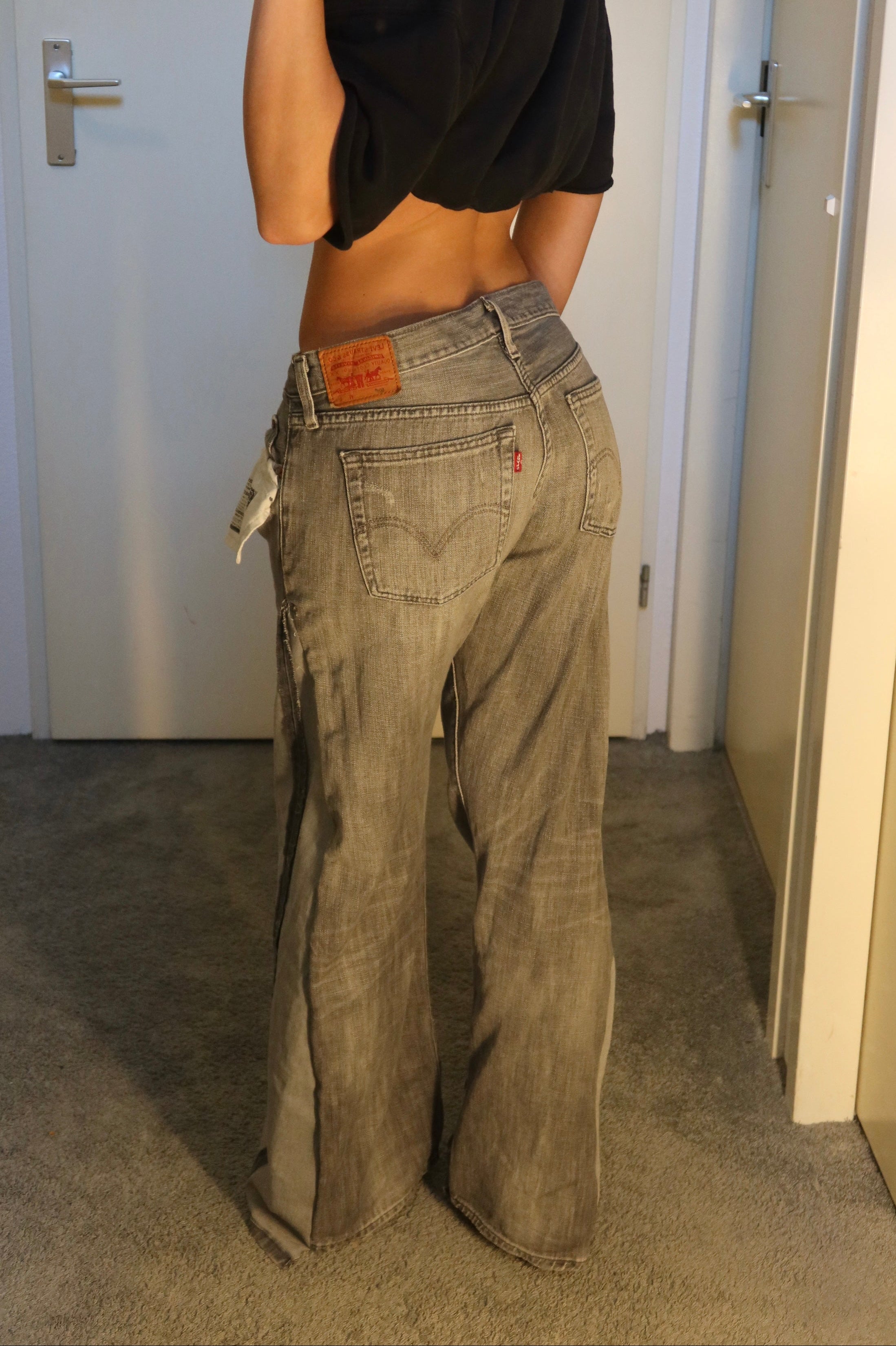 'TWO SIDES' Levi's reworked jeans